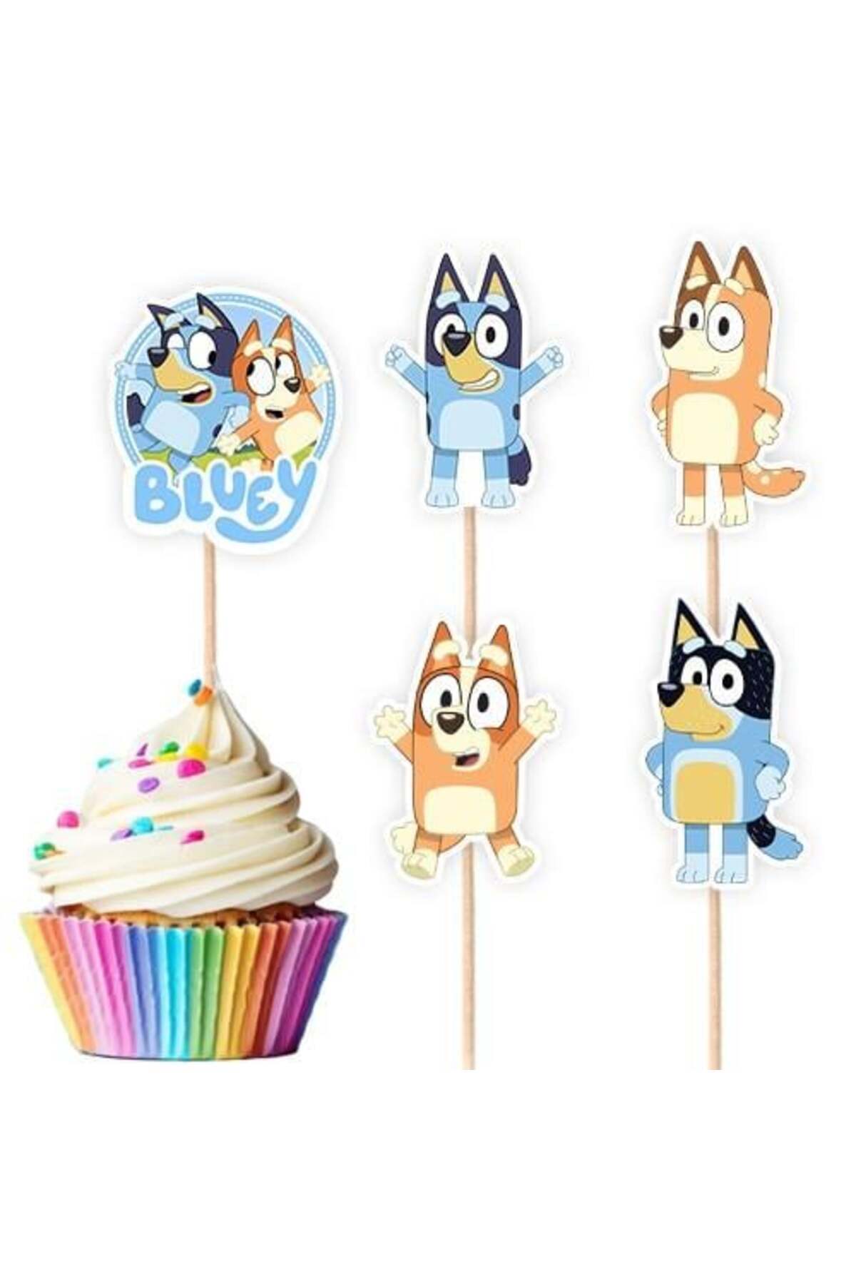 DODOMAR Bluey Şekilli Kürdan 10 Adet