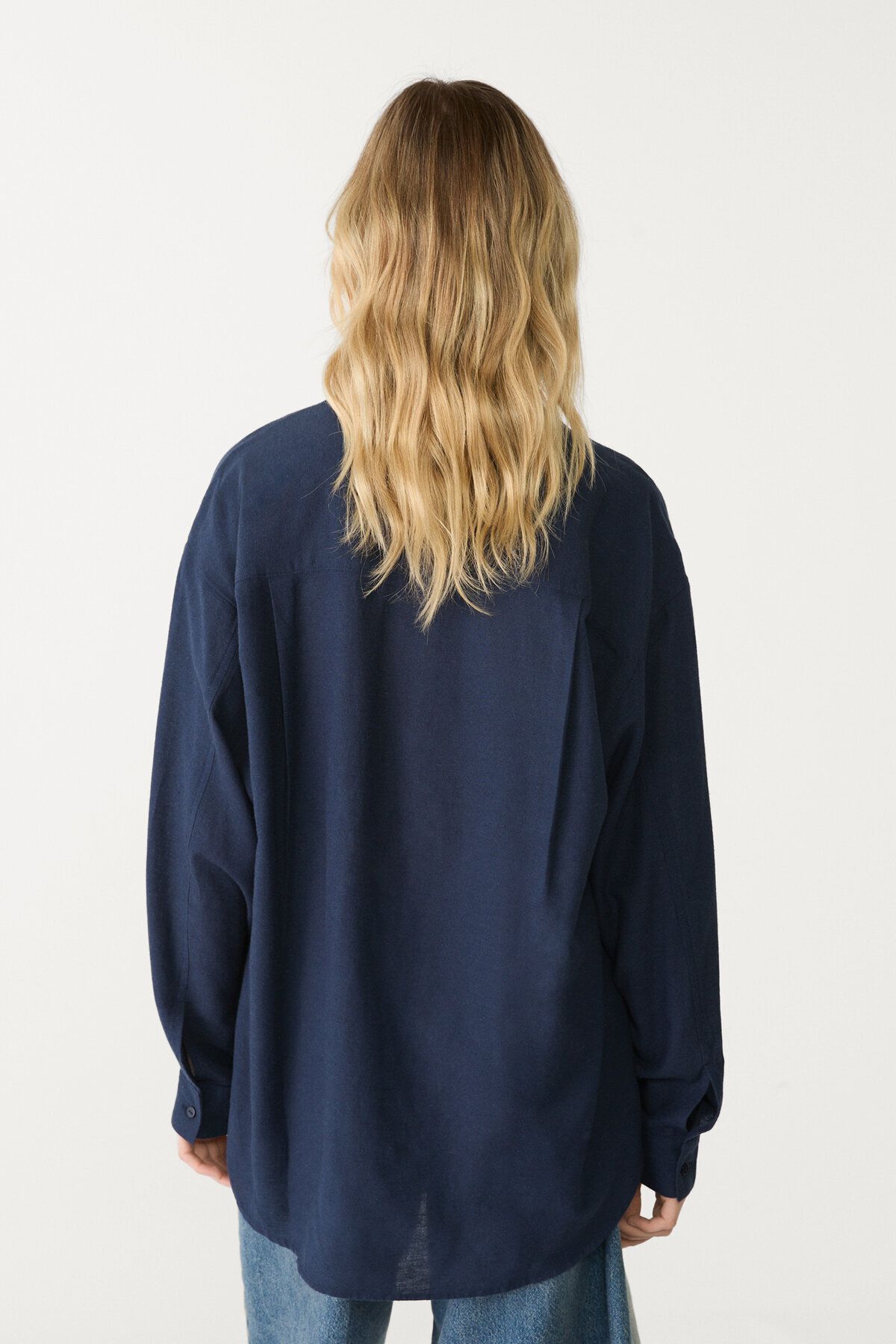 Stradivarius-Linen blend shirt 3