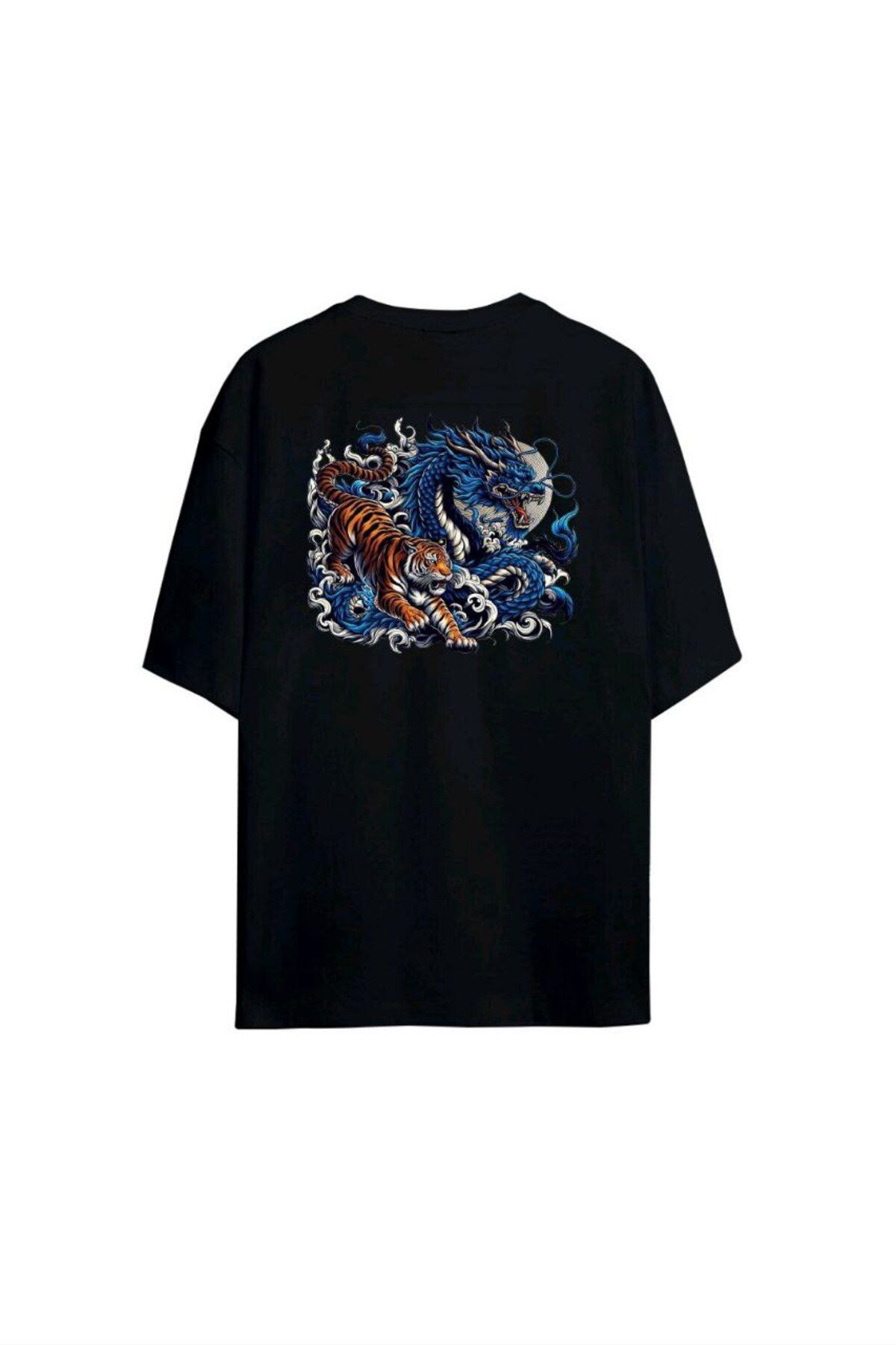 Gençwear Tiger & Dragon Oversize T-Shirt