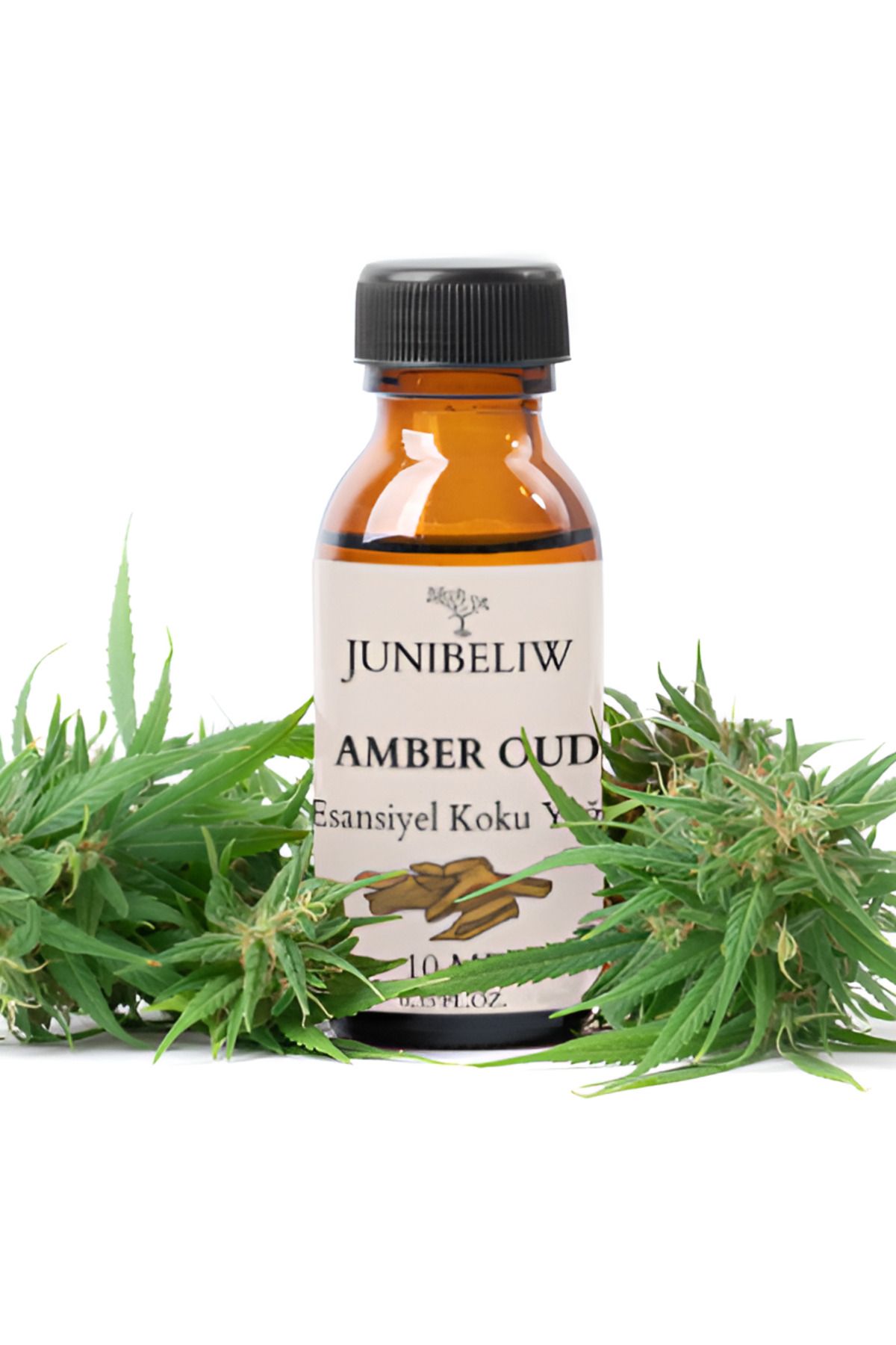 JUIWI Çok Amaçlı Çamaşır Yün Kurutma Topu Kokusu Buhurdanlık Amber Oud Uçucu Yağı 10 ml