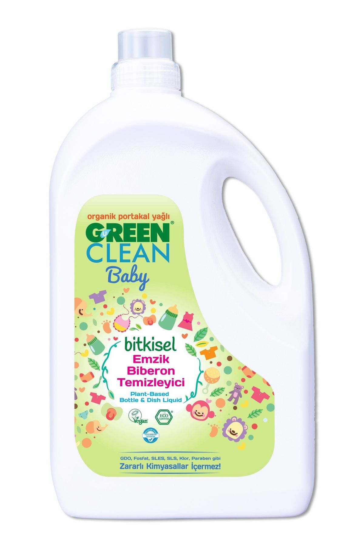 Green Clean Baby Bitkisel Emzik Biberon Temizleyici 2750 ml