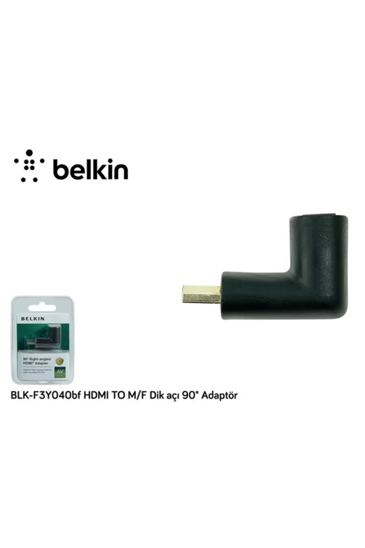 Blkf3y040bf Hdmi To M/f Dik Açı 90 Adaptör