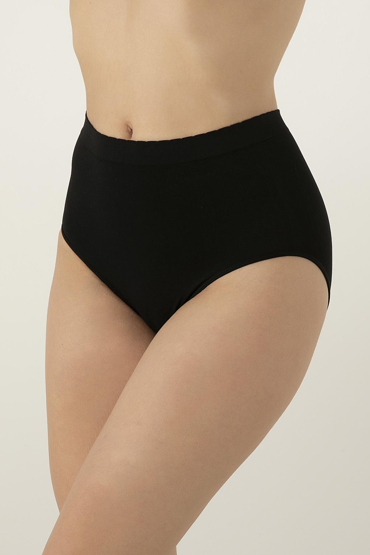 Doremi-Seamless High Waist Breathable Anti-Sweat Comfortable Fit Women's Slip Panties 5