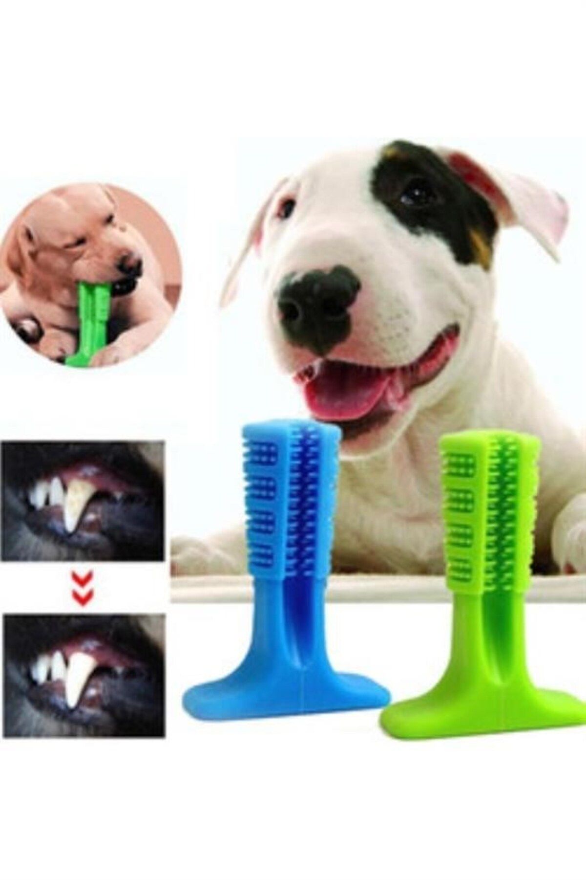 GÜLERMARKETİM BUFFER® Köpek Diş Temizleyici ve Kaşıyıcı Sağlıklı Küçük Boy Oyuncak