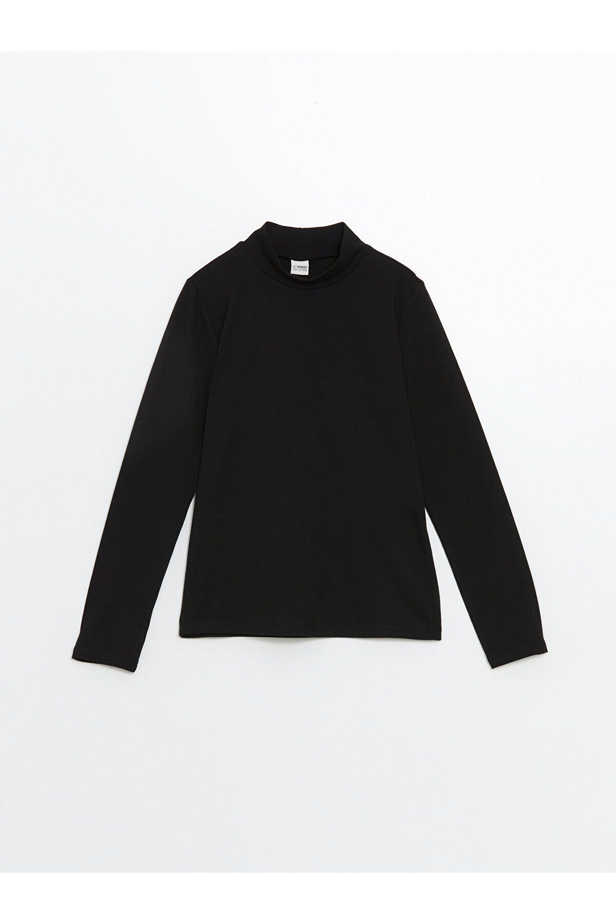 LC Waikiki LCW Kids Yarım Balıkçı Yaka Basic Kız Çocuk Tişört (W4)