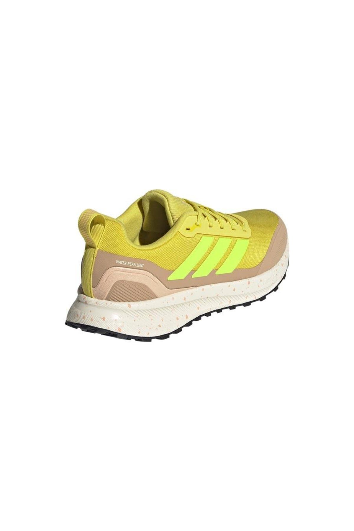 کفش دو و تمرین زنانه زرد در حال رانینگ RUNFALCON 5 TR W JH8788 adidas