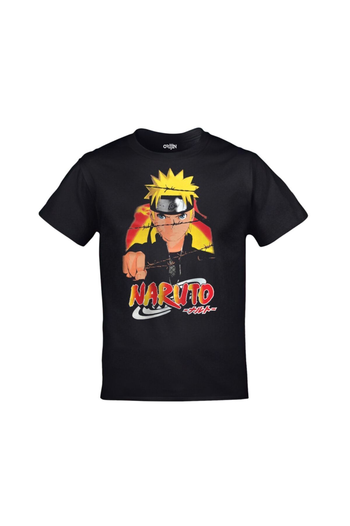 Kalic Studio-Naruto Unisex Black Wire Printed 1