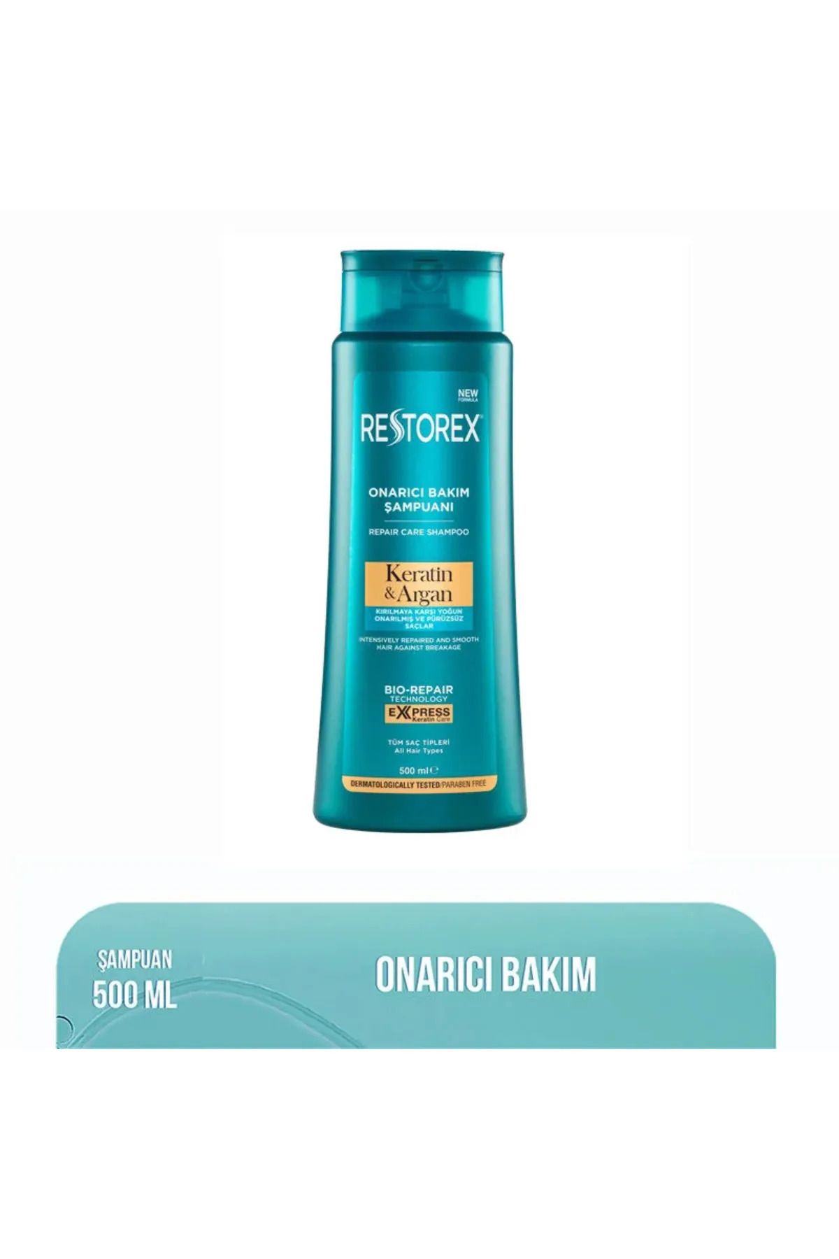 Restorex-keratina si Argan anti-rupere 500 ml + 200 ml crema de tratament 2