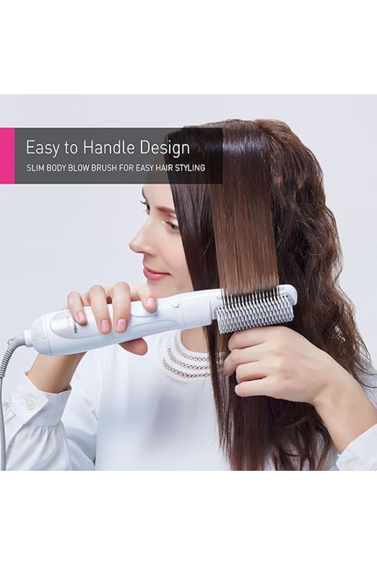 PANASONIC-EH-KA11 Hair Styler, White 4