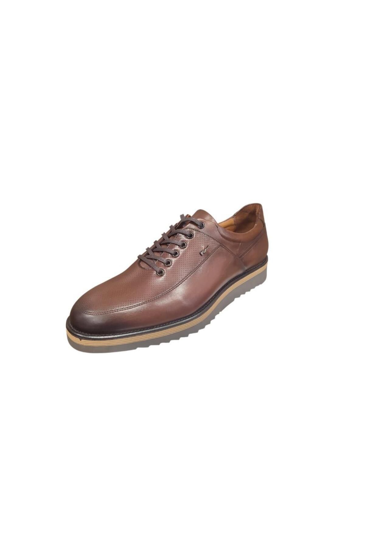 MARCOMEN-20394 Eva Sole Lace Classic Leather Men's Shoes 2