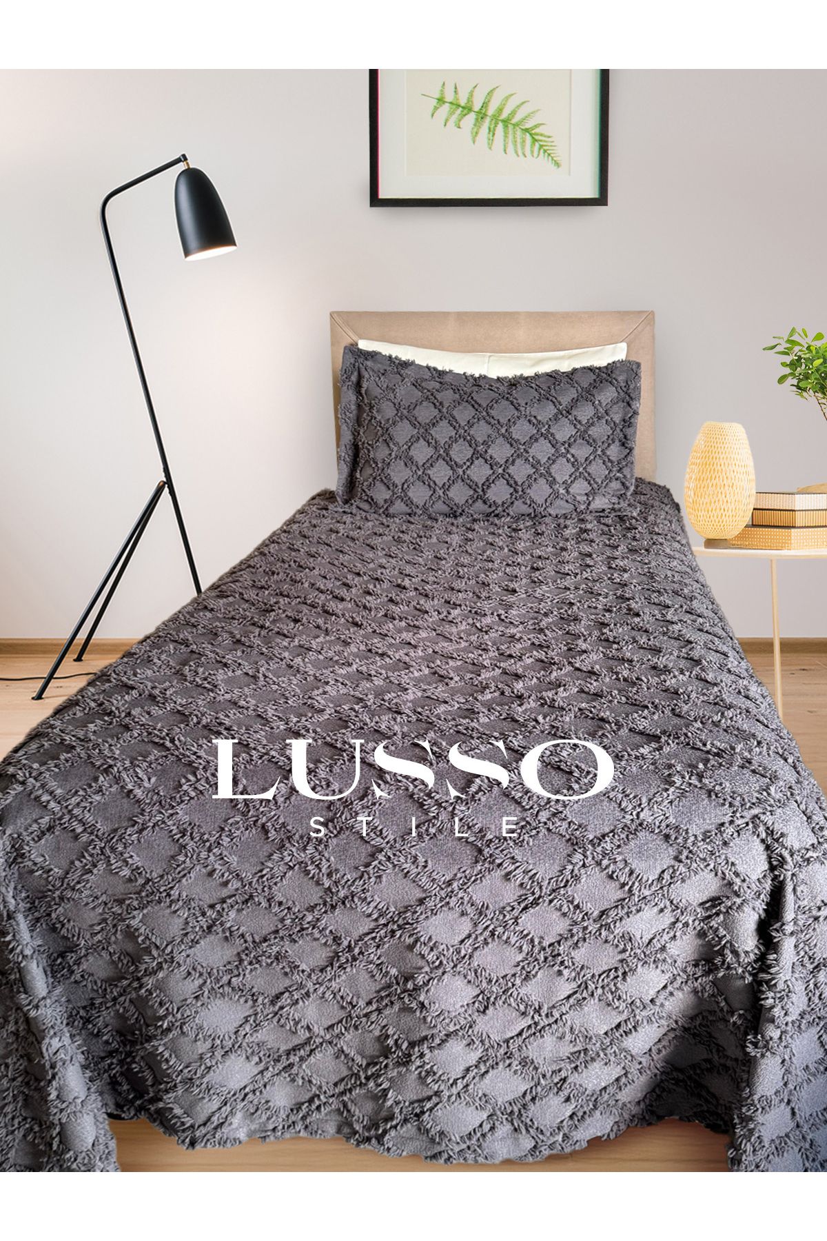lusso stile-Cuvertură de pat Siena 180x250 Pernă simplă 1