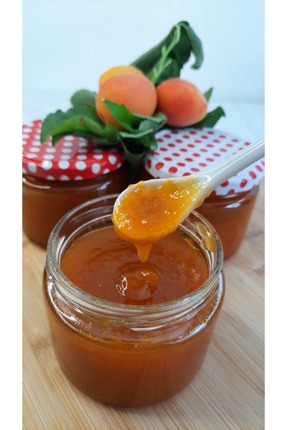 Gourmets Kayısı Marmelatı 380g, Meyve Özü %70, Gurme Tatlar Serisi.