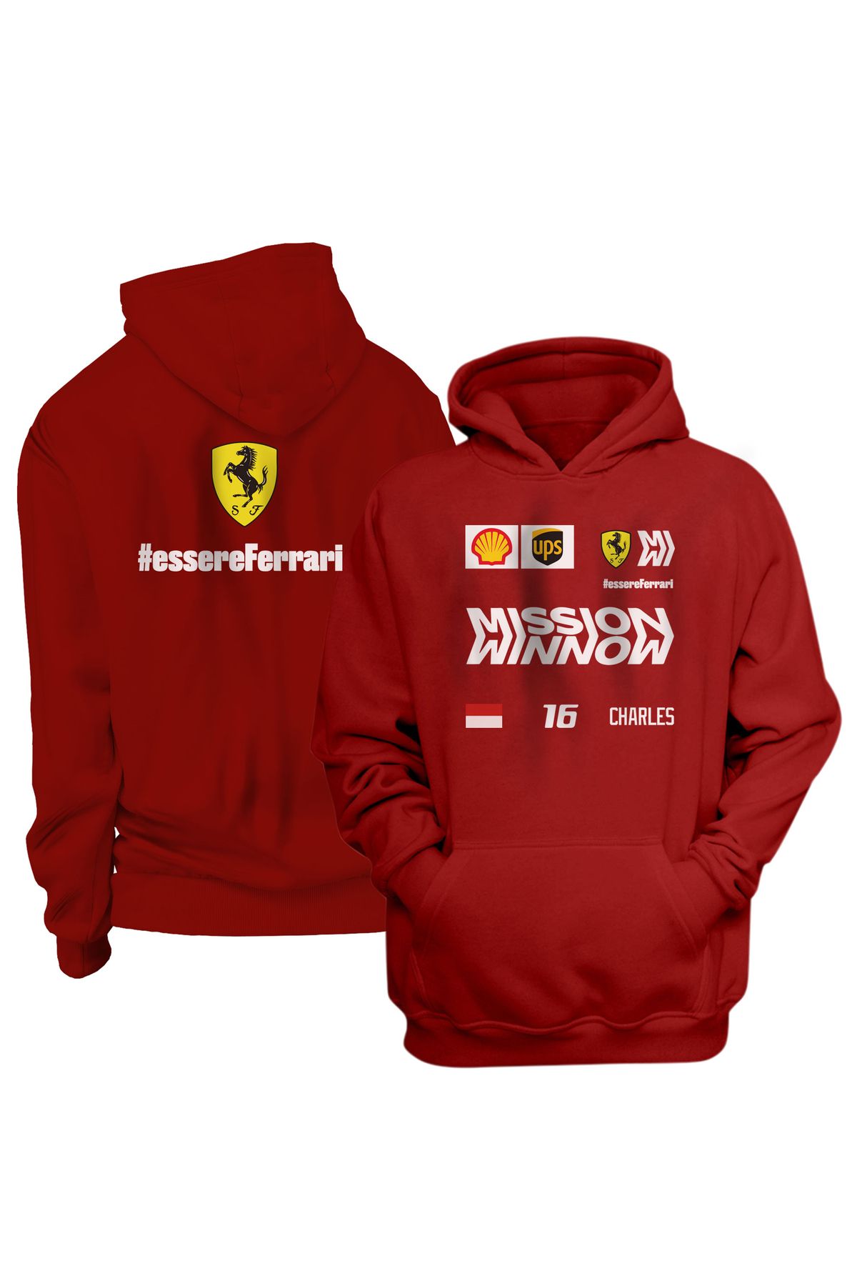 usateamfans Charles Leclerc Hoodie