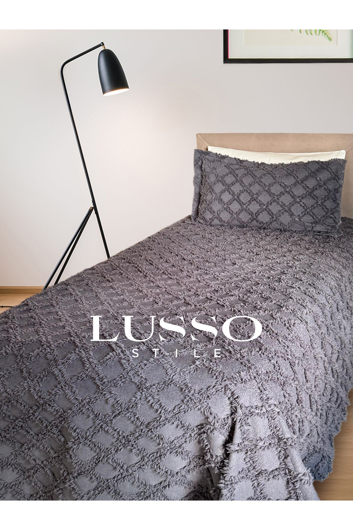 lusso stile-Cuvertură de pat Siena 180x250 Pernă simplă 3