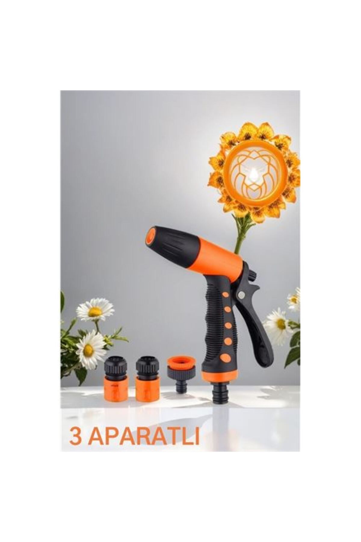 ModaCar Engstore Sulama Tabancası Seti Basınçlı 3 Aparatlı