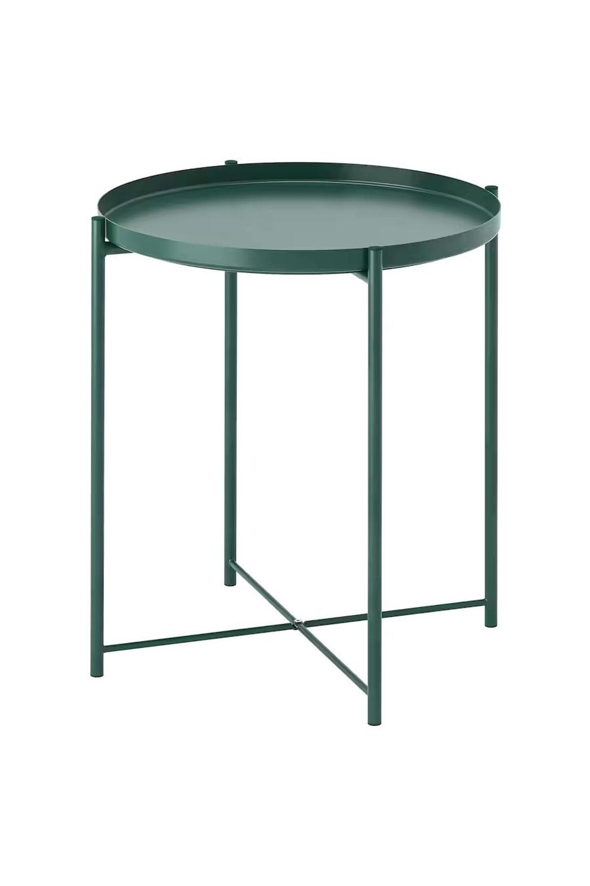 IKEA-Tray table, green, 45x53 cm 1