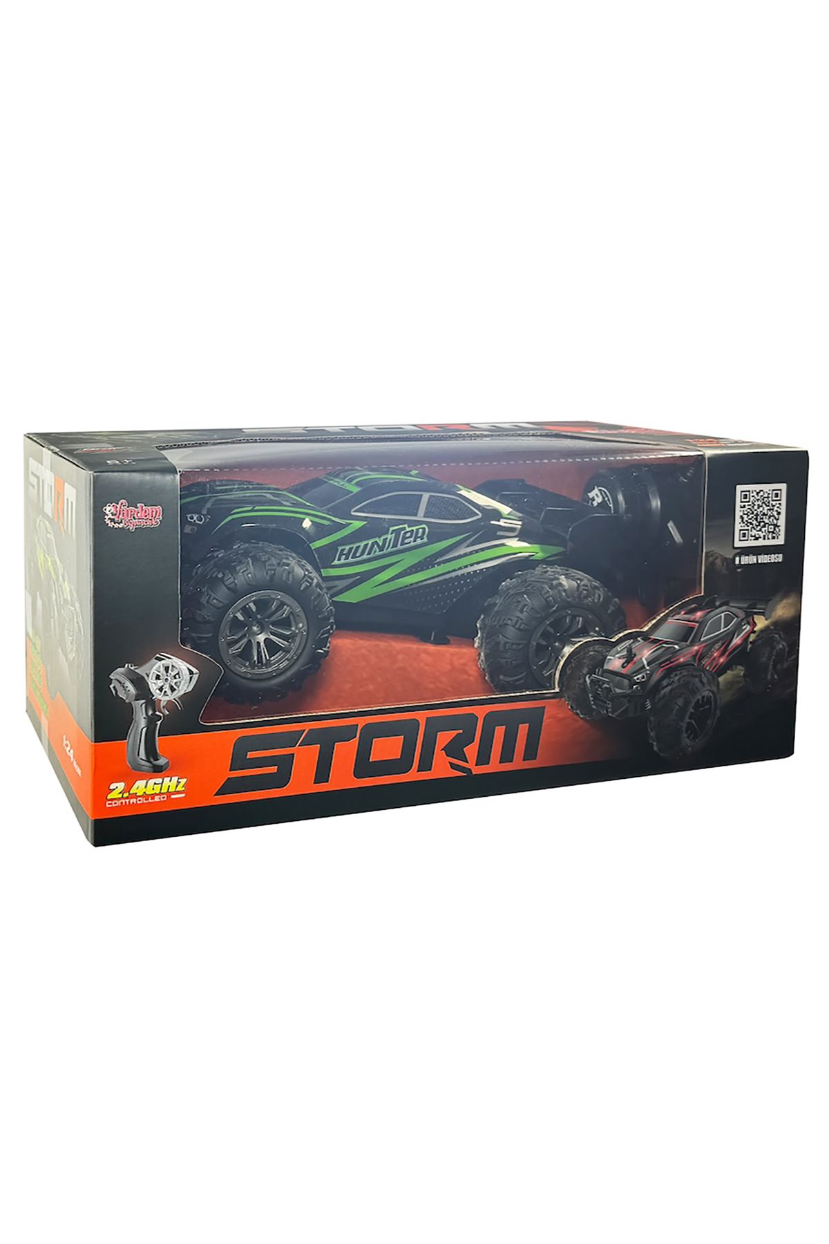 Vardem 2.4G Sarjlı Storm Off Road Işıklı Araba Yeşil