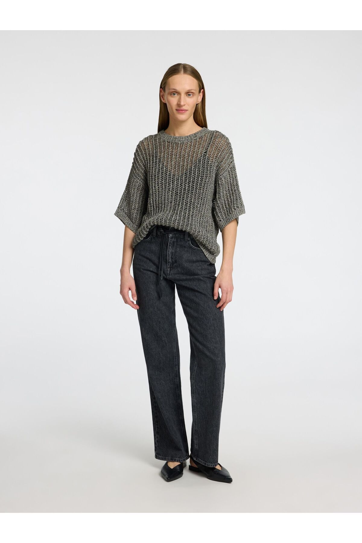 Selected Femme-Stricktop Loose Fit 4