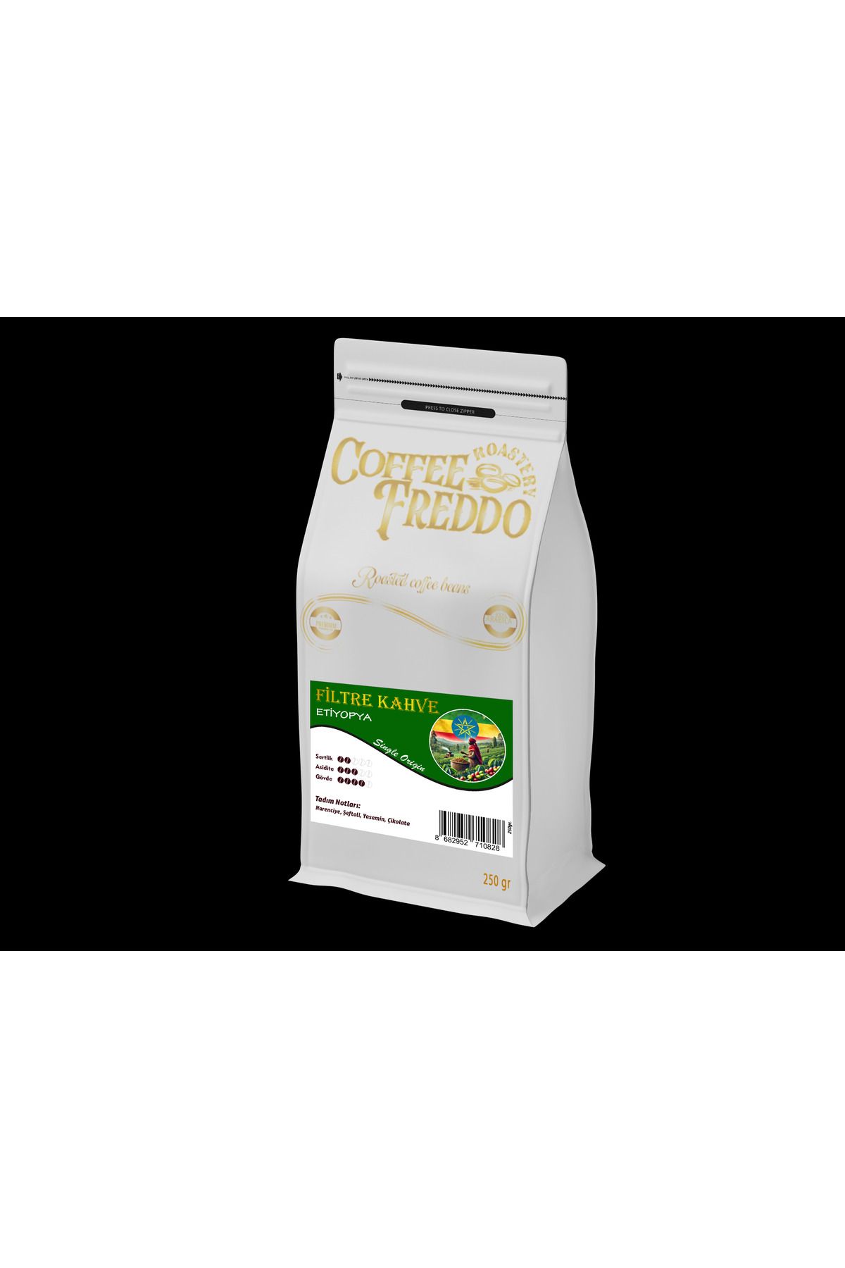 COFFEE FREDDO ETİYOPYA FİLTRE KAHVE ÇEKİRDEK 250 GR