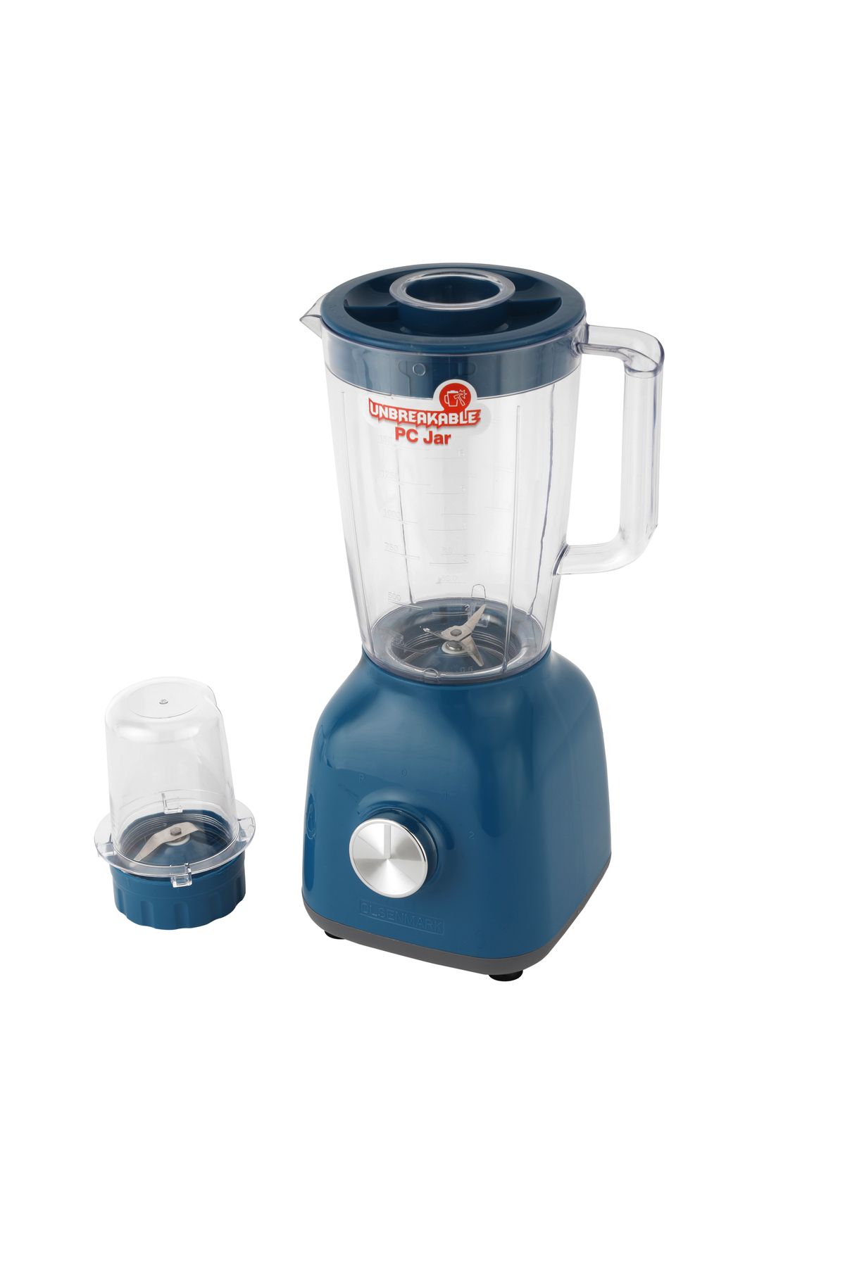 Olsenmark-2-in-1 Large Capacity Countertop Blender Juicer Mixer Set 1.8 L 650 W Omsb2238 Blue/clear 6