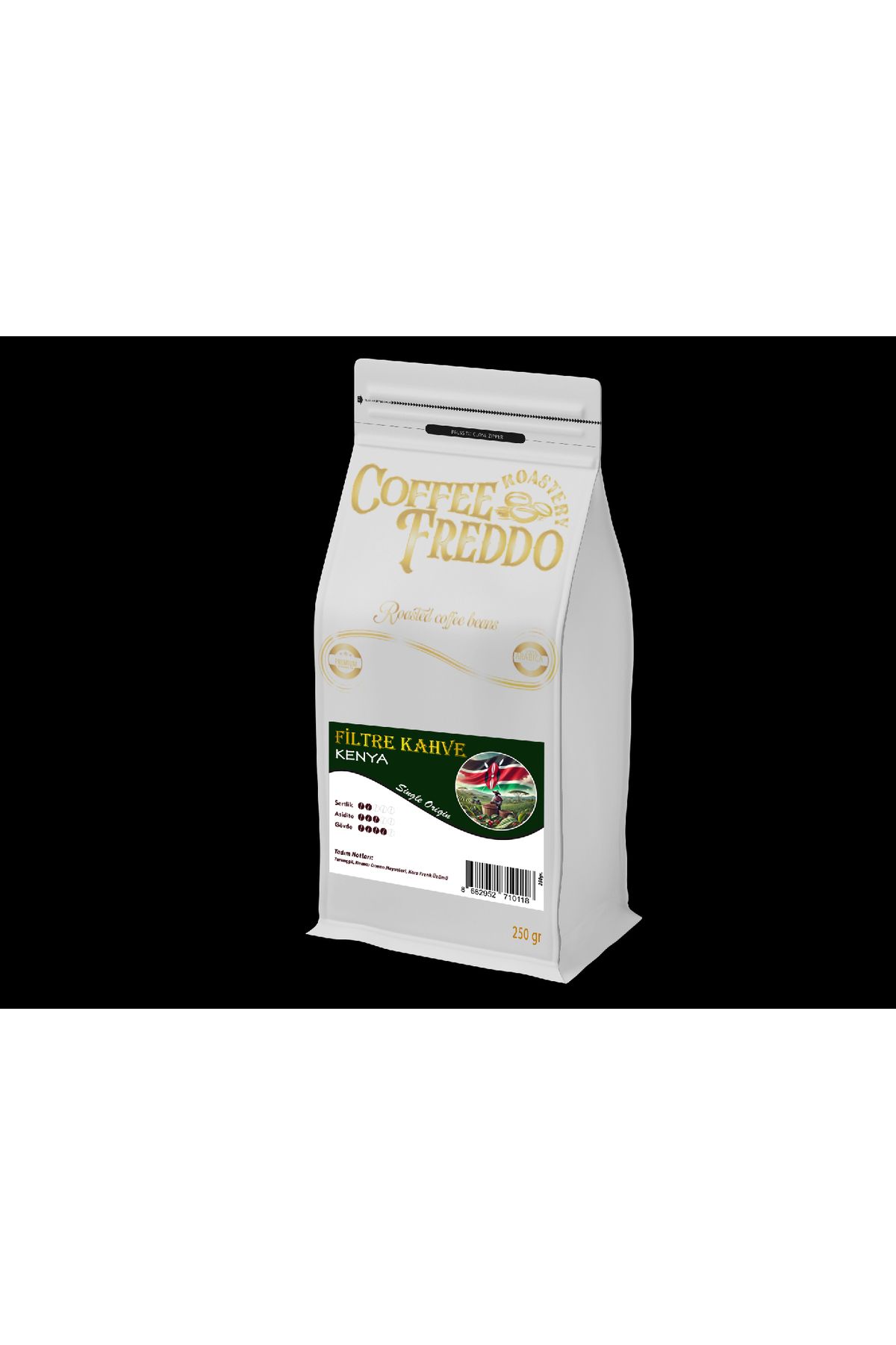 COFFEE FREDDO KENYA FİLTRE KAHVE ÇEKİRDEK 250GR