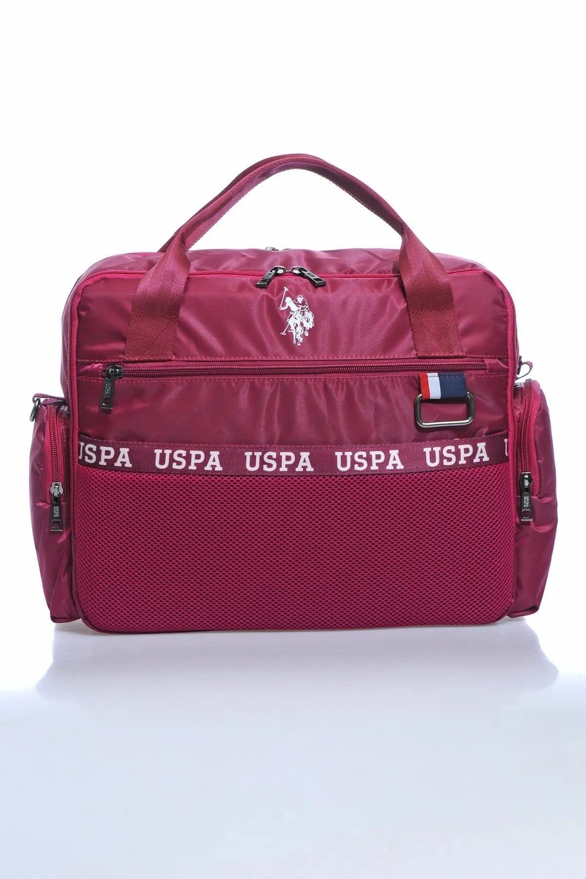 U.S. Polo Assn. U.S. POLO ASSN 21599 Anne bebek bakım çantası VİŞNE ÇÜRÜĞÜ