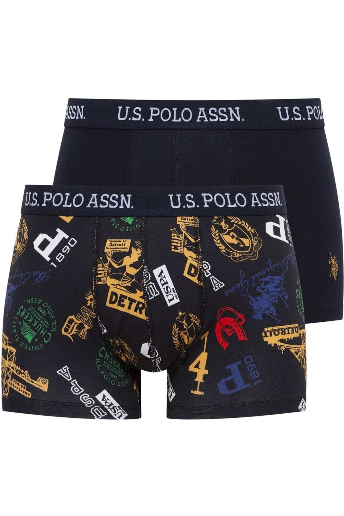 U.S. Polo Assn. U.S. POLO LİSANSLI 2LÜ BOXER