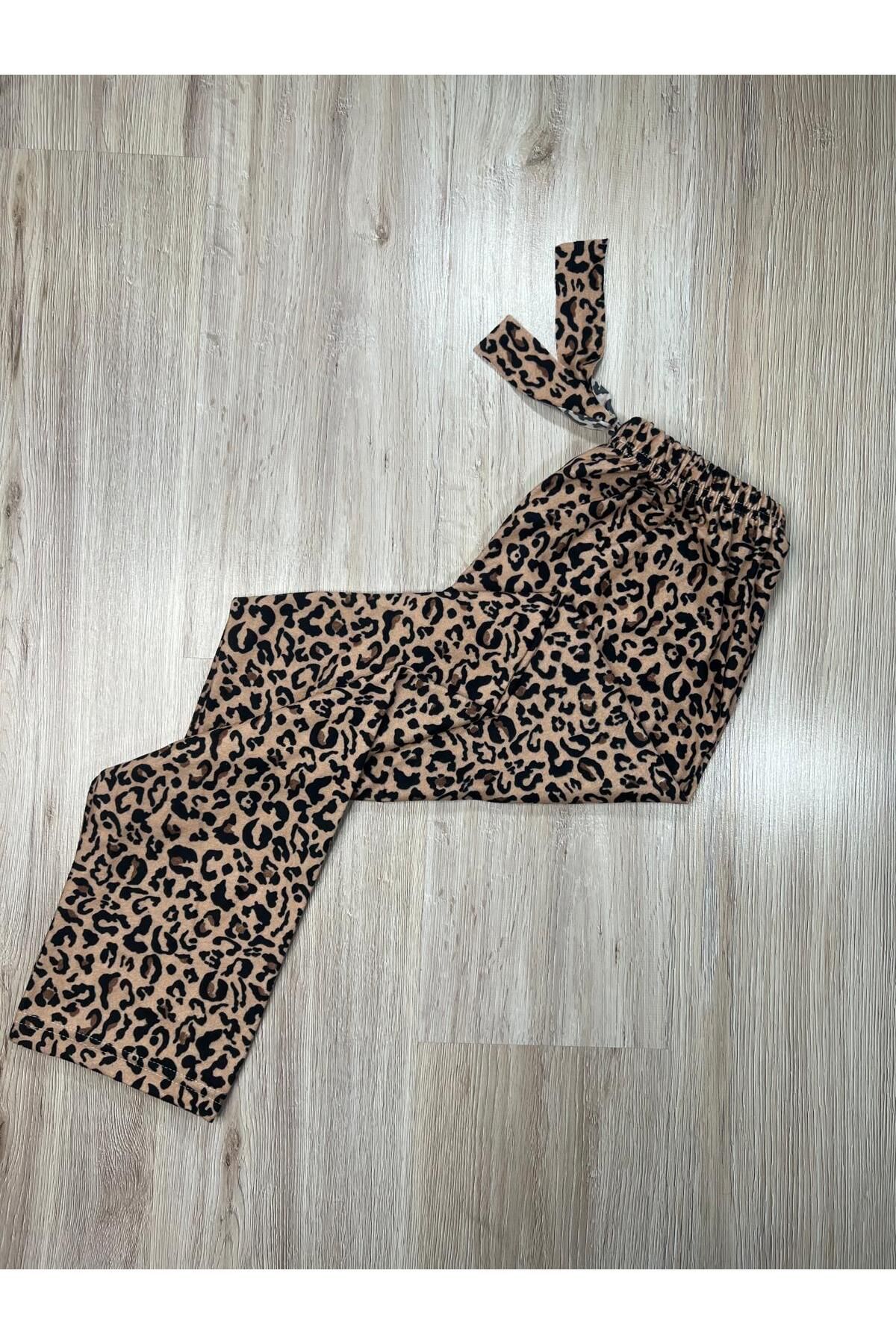 MODA Leopar Desenli Pijama Altı