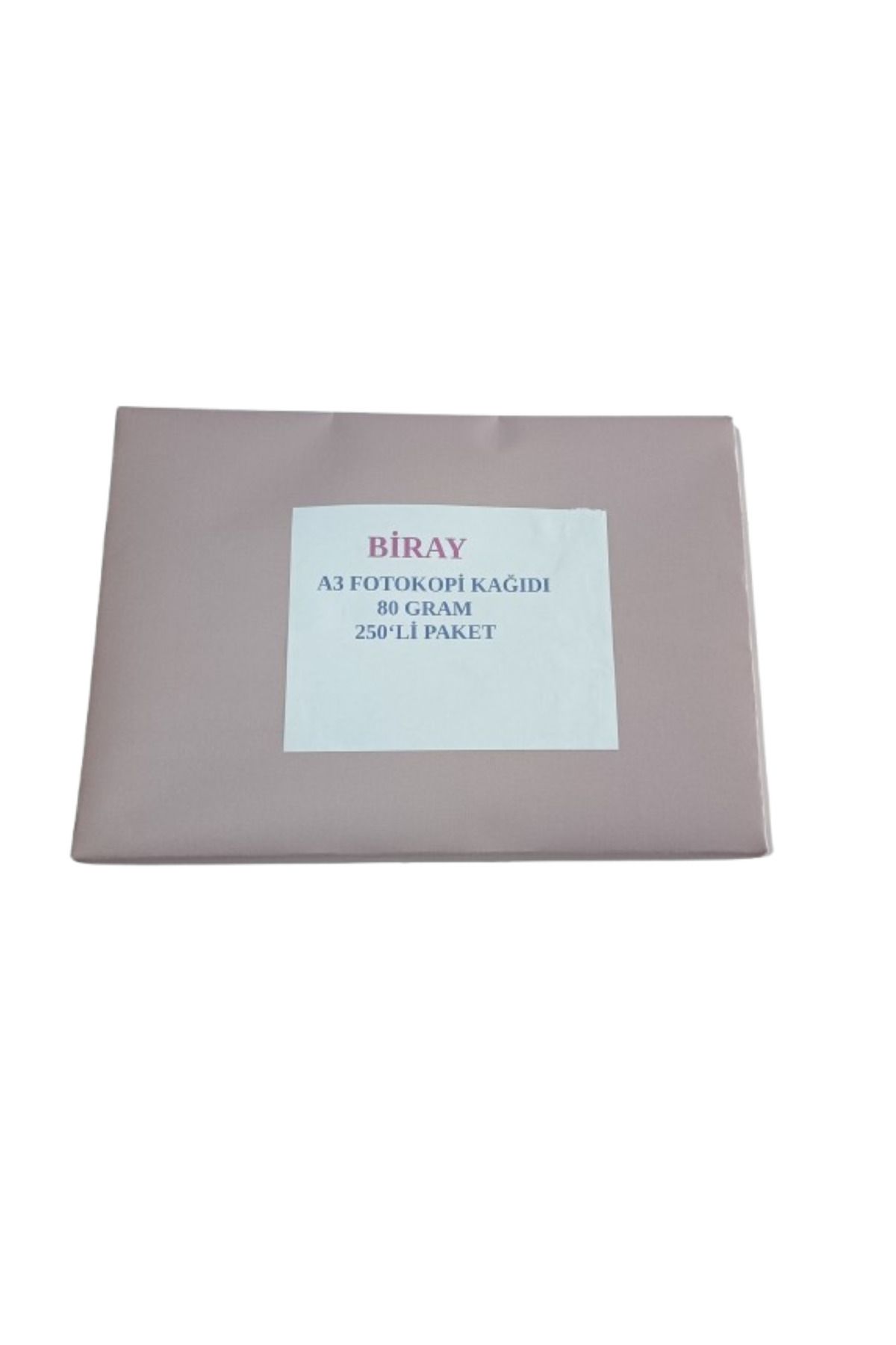 BİRAY Biray A3 Fotokopi Kağıdı 80 Gram 250'li Paket