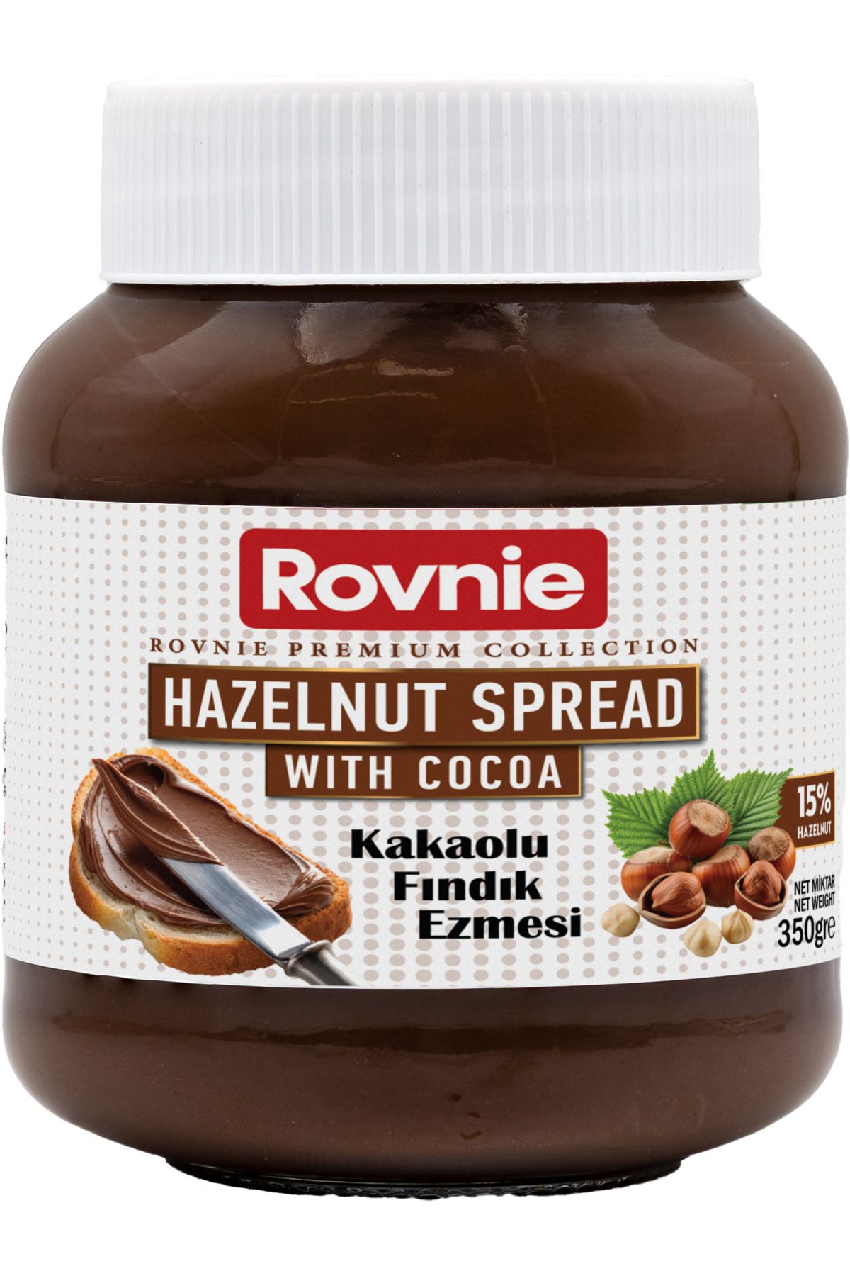 Rovnie Kakaolu Fındık Ezmesi 350gr