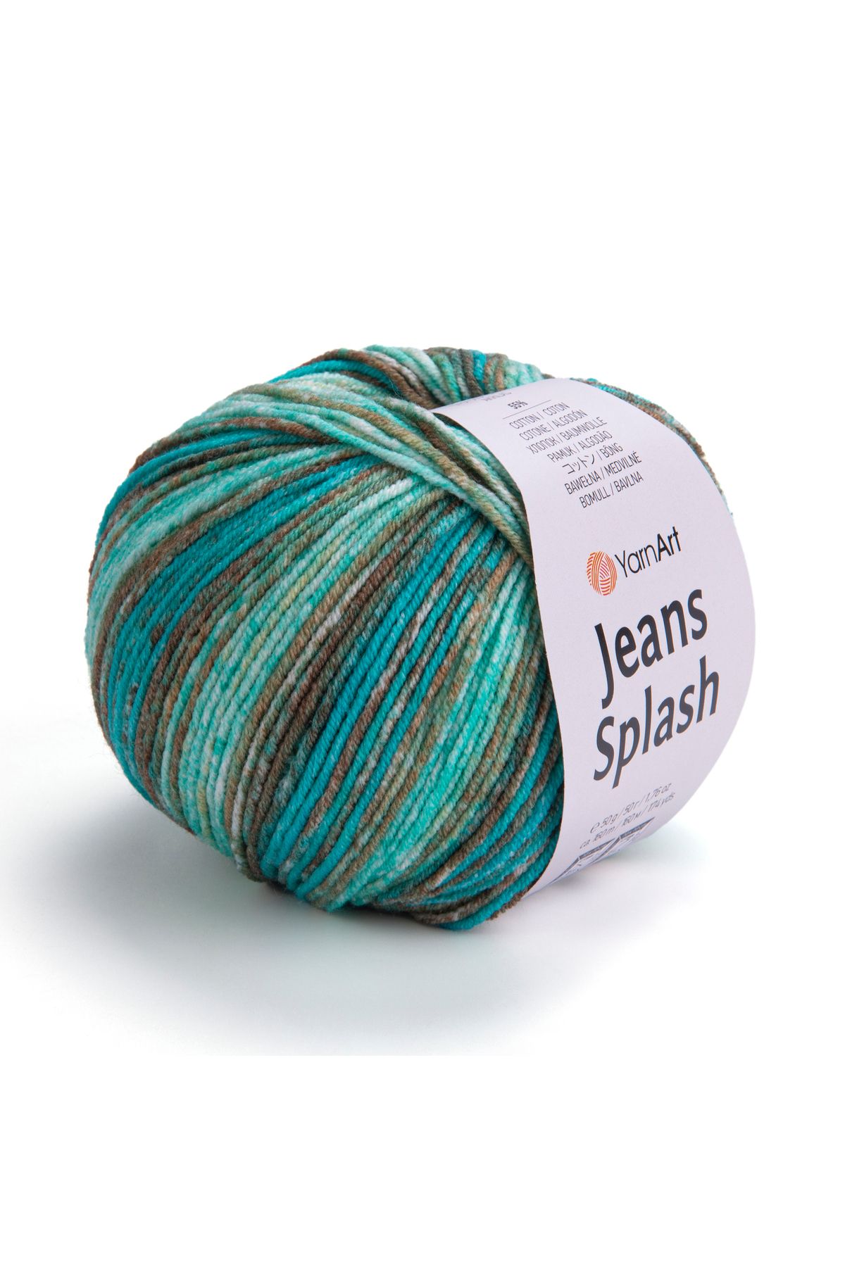 Yarnart Jeans Splash Ebruli Pamuk Amigurumi İpi 50 gr