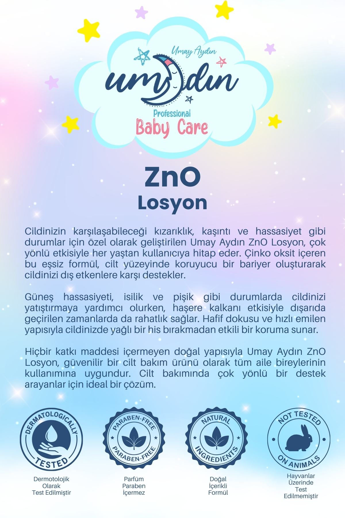 Naturaren ZnO Pişik ve İsilik Losyon 125 ML fotoğrafı 3 (önizleme)
