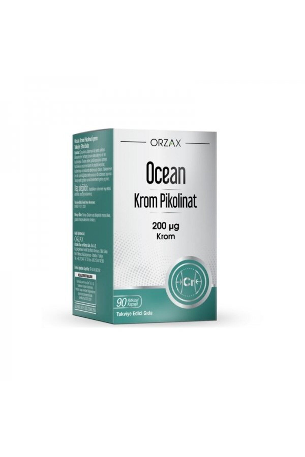 Ocean Orzax Ocean Krom Pikolinat 200 mcg 90 Kapsül