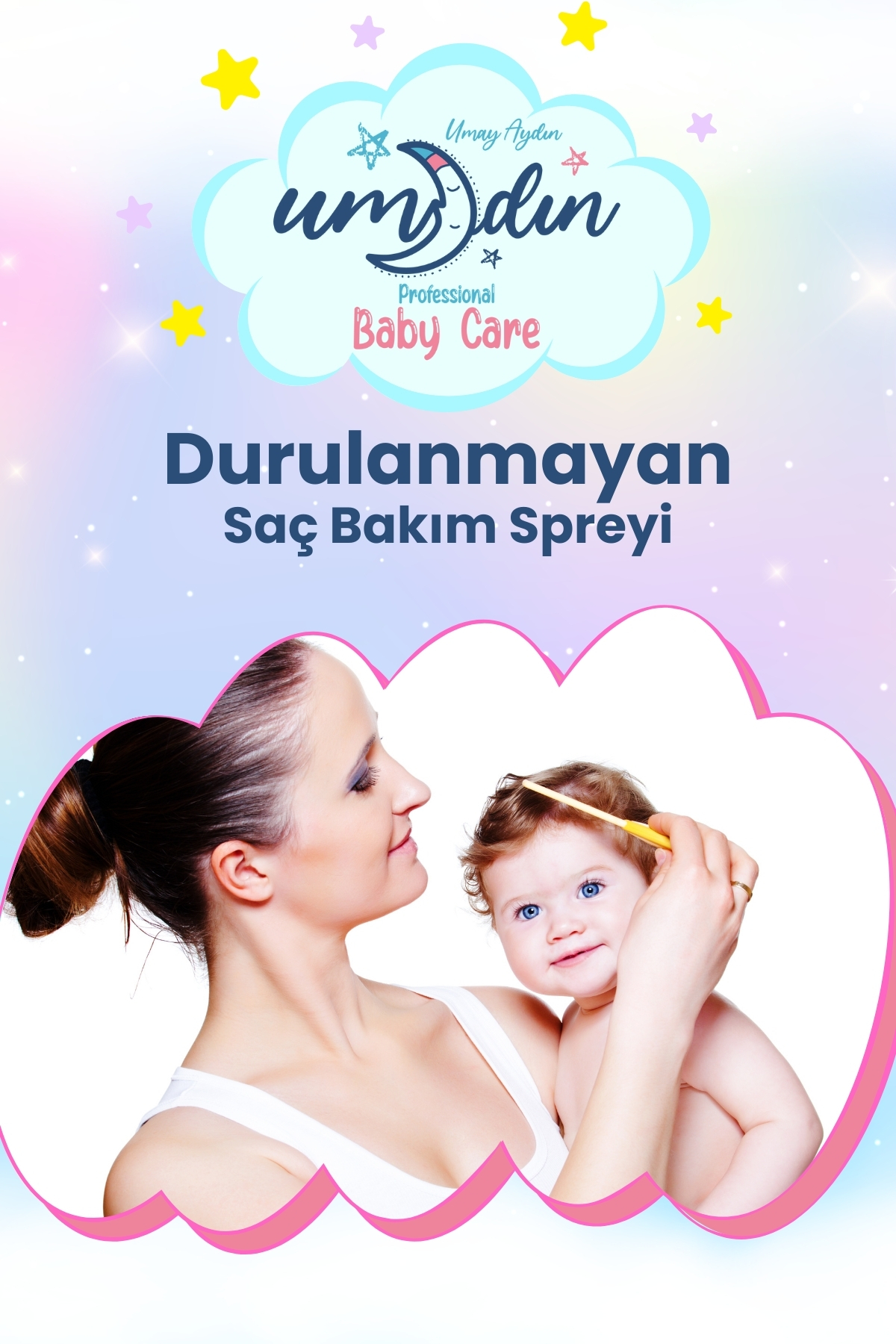 Umay Aydın Durulanmayan Saç Bakım Kolay Tarama Spreyi 100 ML — 8682887518339 — تصویر 5 از 5