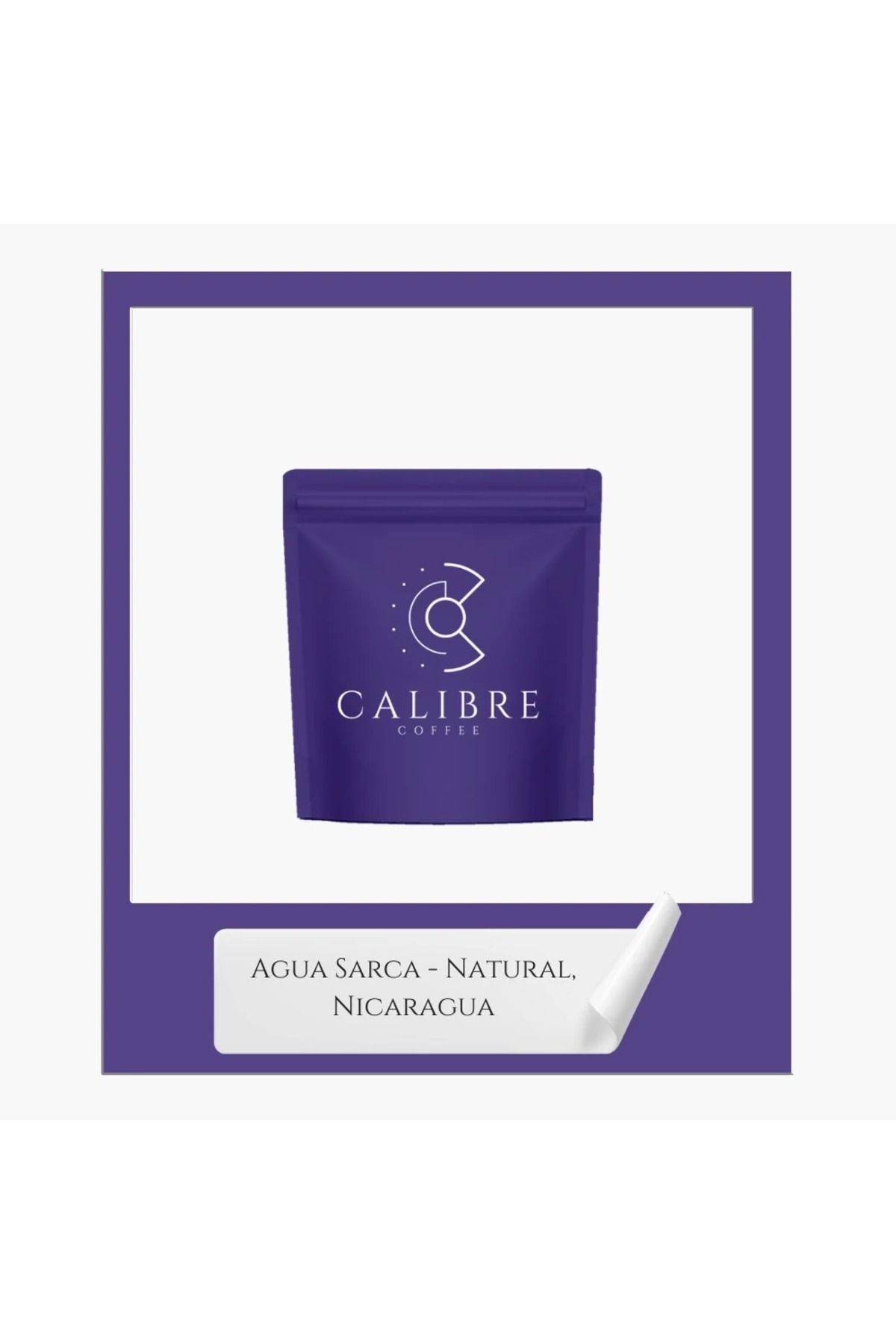 Calibre Coffee Agua Sarca - Natural, Nicaragua 1kg