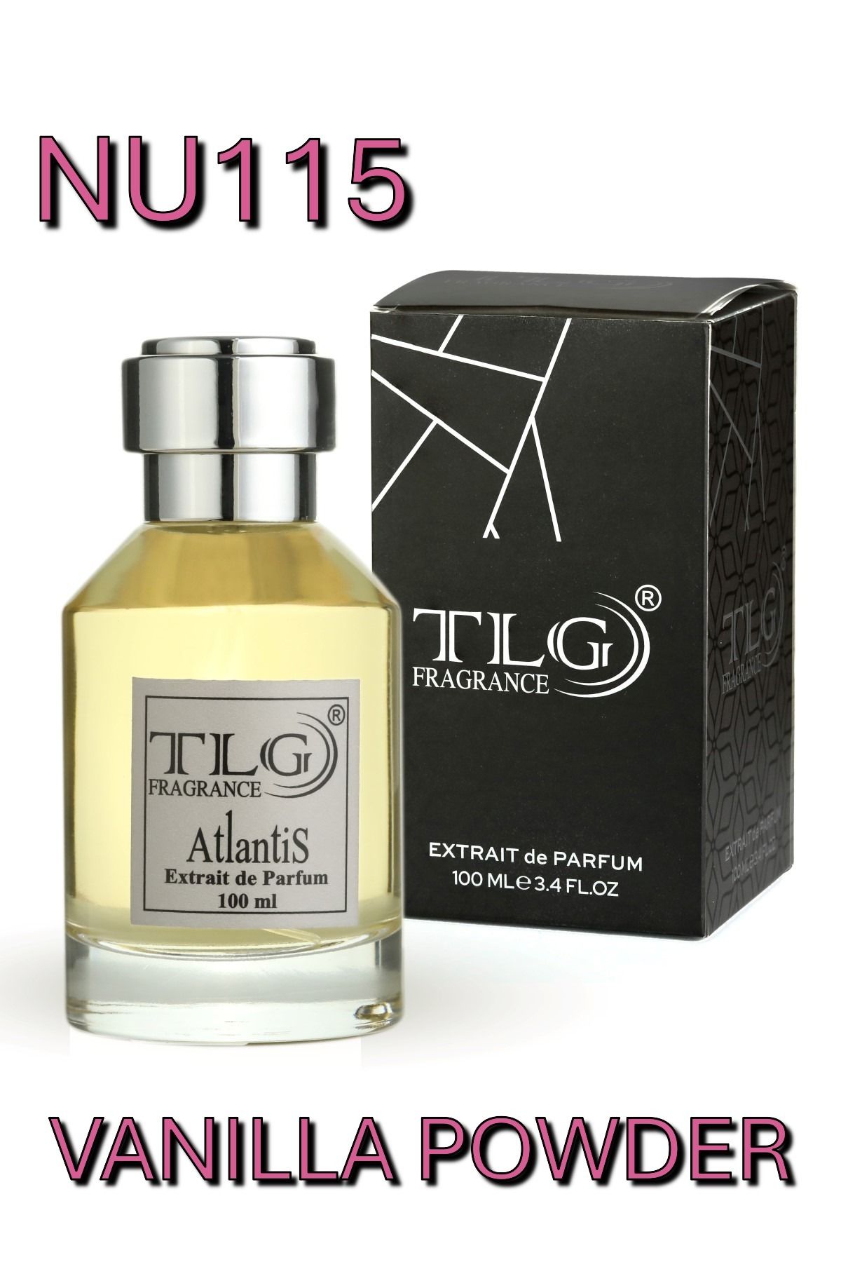 TLG NU115 TLG Vanilla Powder Niche Extrait Unisex Parfüm, 100 ml