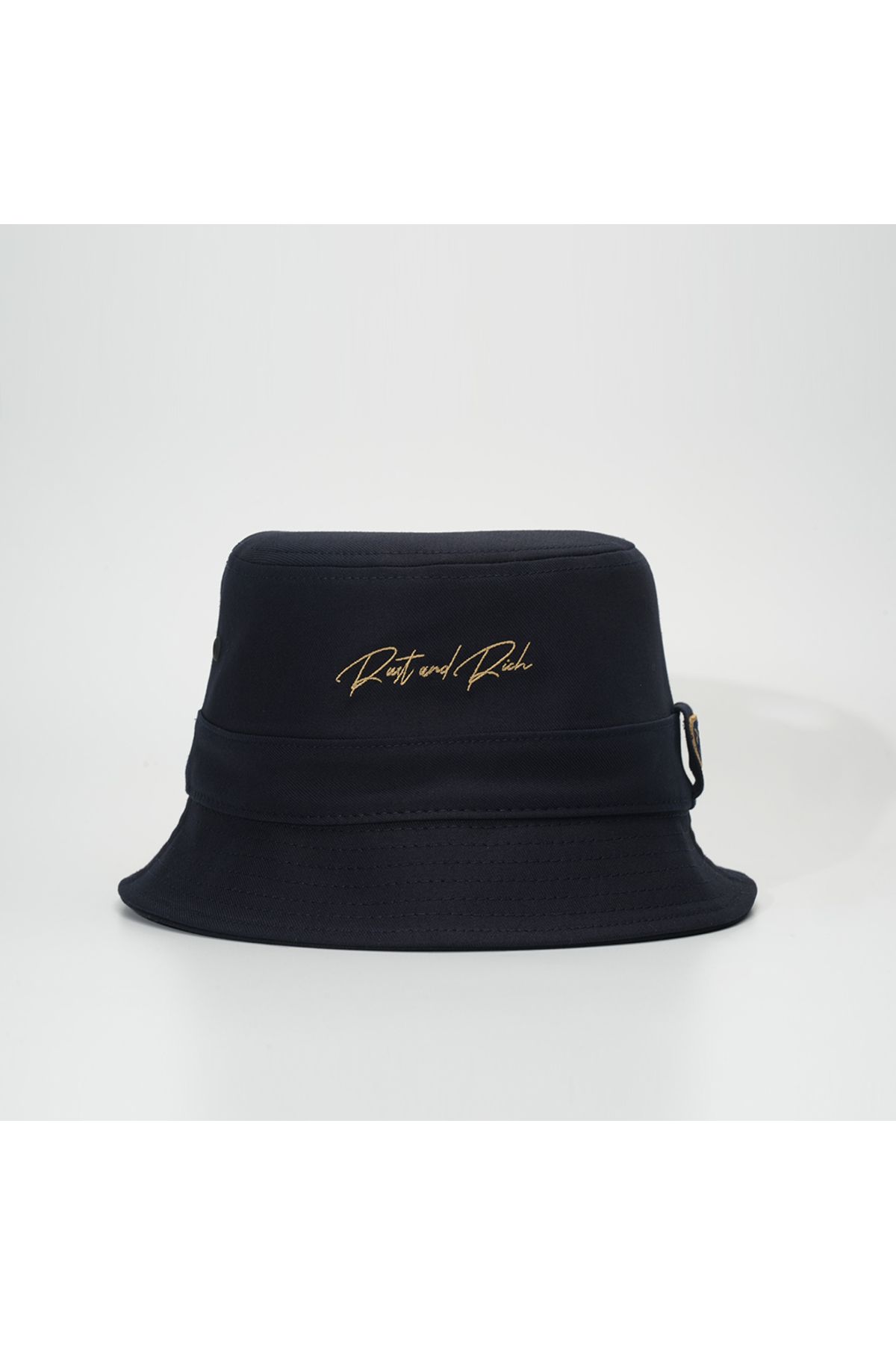 Rust&Rich Kadın Erkek Lacivert Bucket Şapka-Timeless Collection-Basic S/M