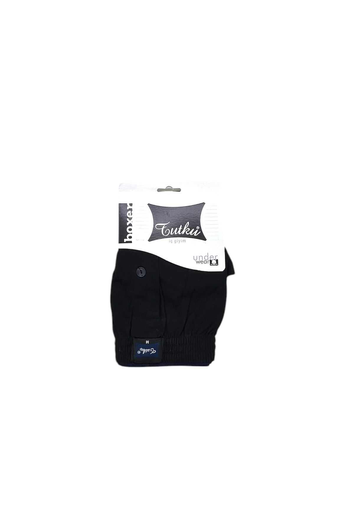 Black Arden Socks Tutku Erkek Boxer Tek'li