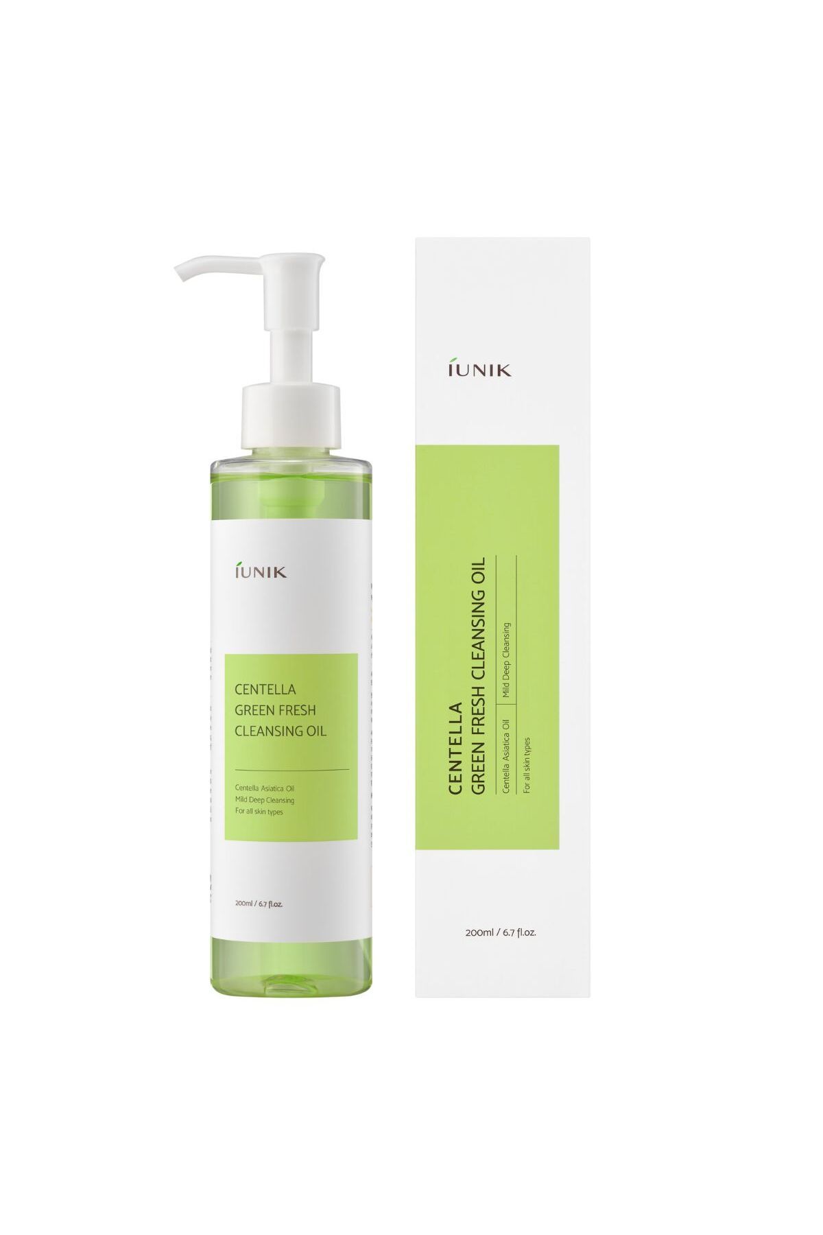 iUNIK [IUNIK] Centella Green Fresh Cleansing Oil 200ml