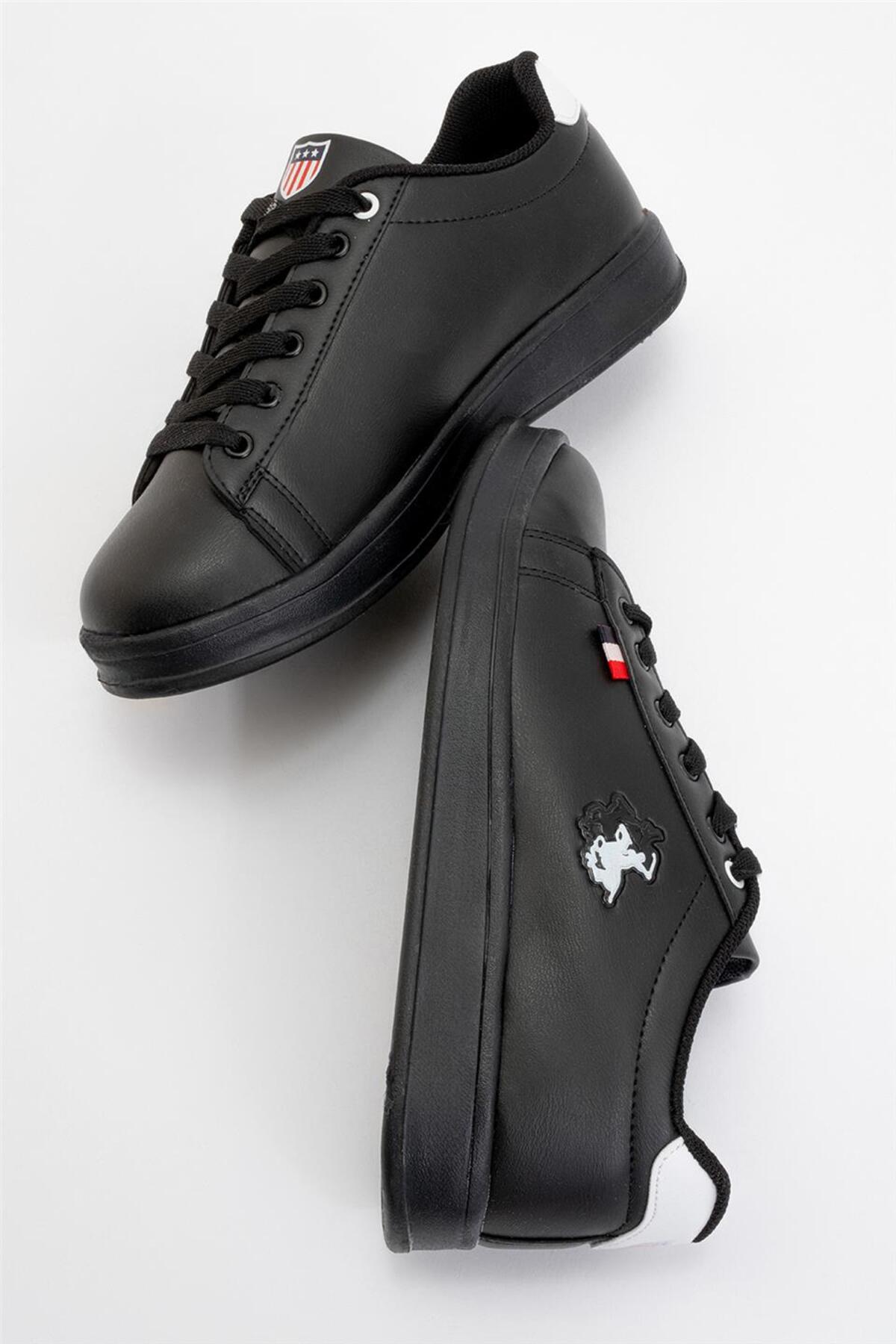 Liger Unisex Sneakers Günlük Spor Ayakkabı SİYAH görsel 6