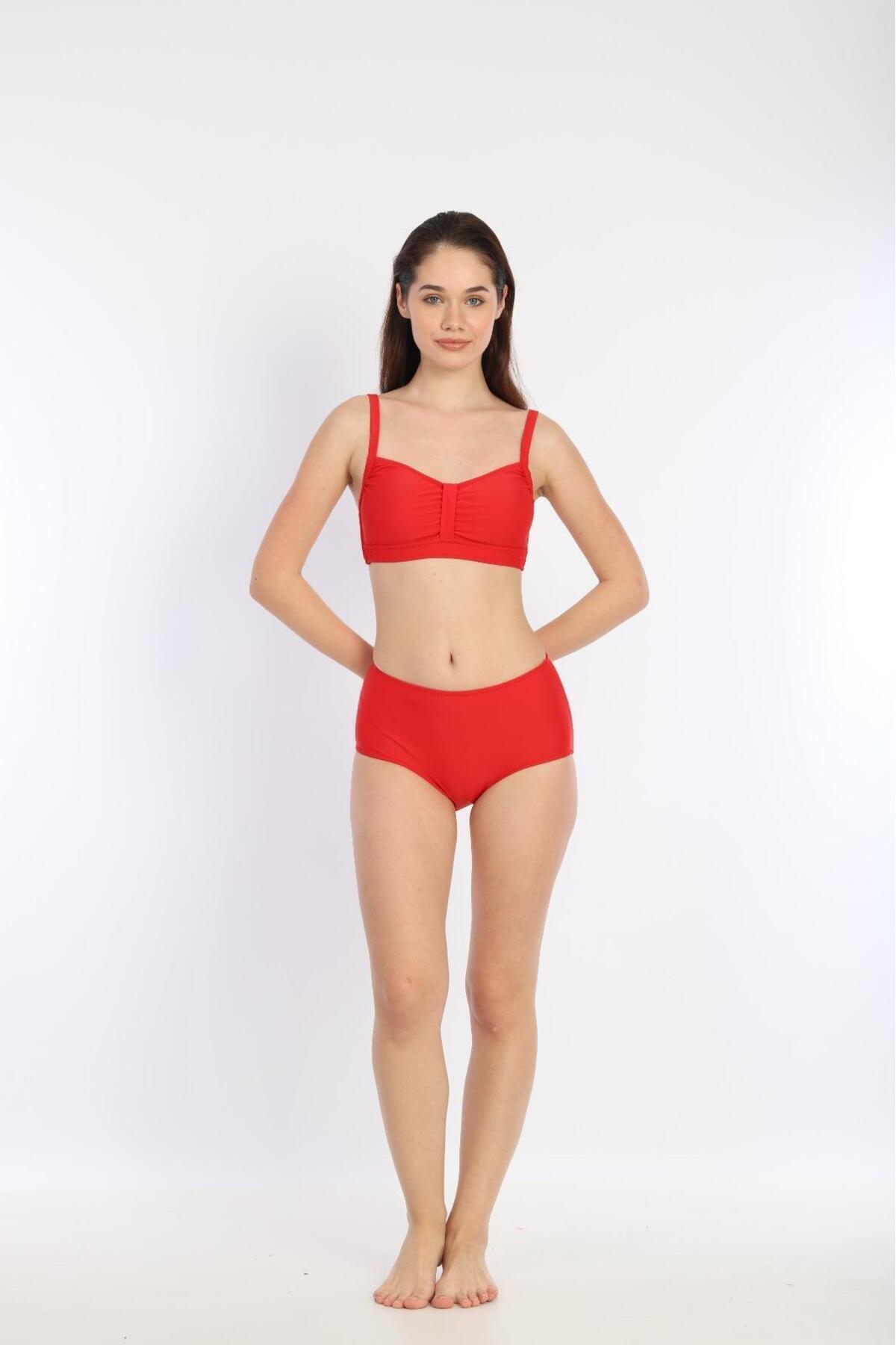 RAPAPA Kadın İnce Askılı Ayarlanabilir Bikini 7277K