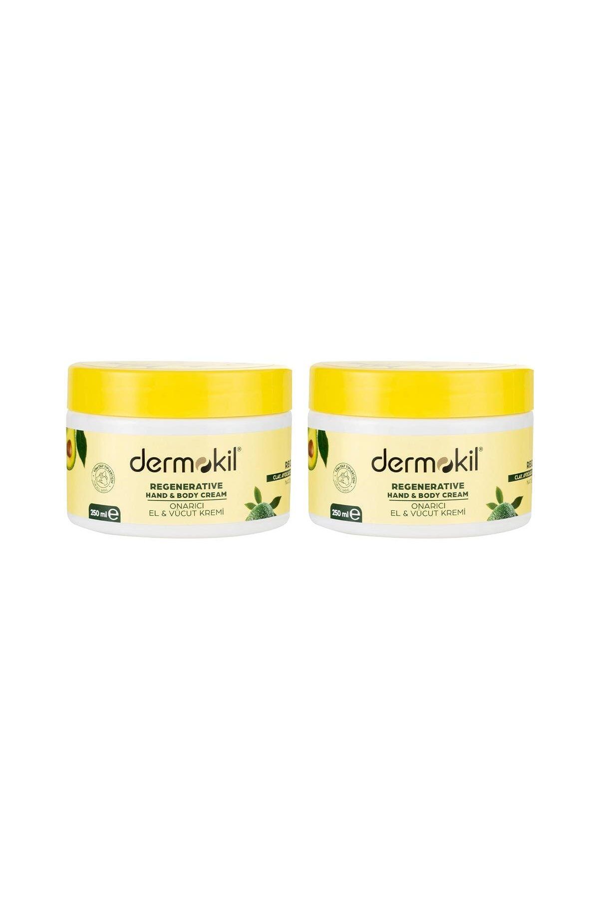 Dermokil Avokado Yağlı El ve Vücut Kremi 250 ml. İkili Set