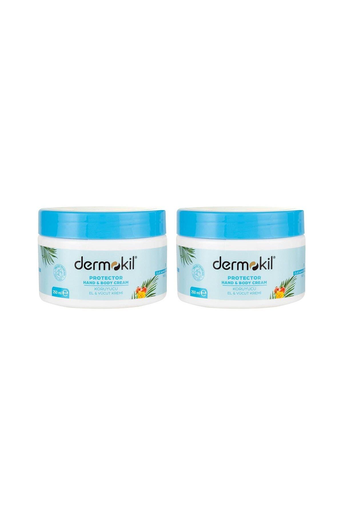 Dermokil Mango Özlü El ve Vücut Kremi 250 ml. İkili Set