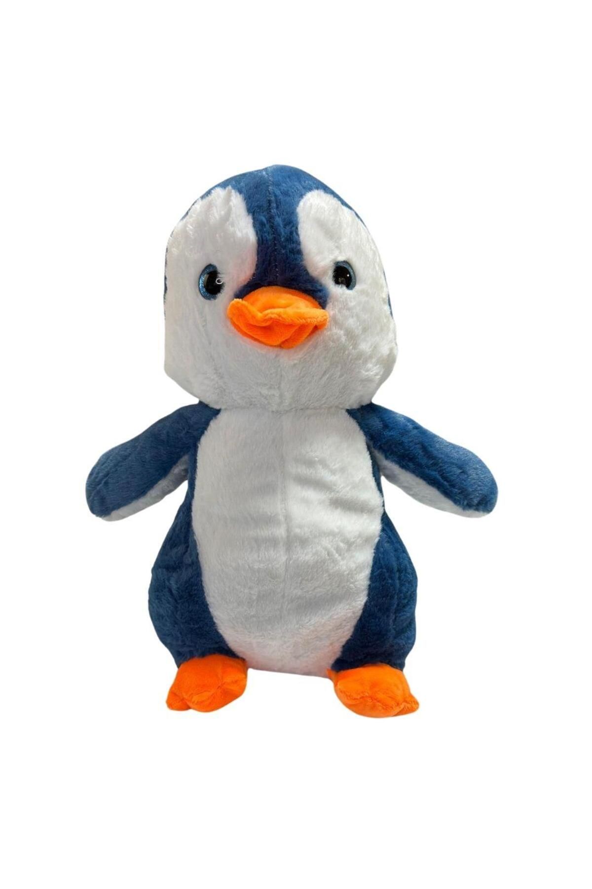 MERKEZ OYUNCAK Halley Peluş Penguen 35 cm 24524 Mavi