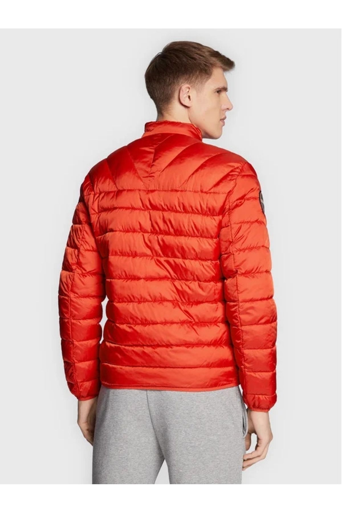 Napapijri-Men's marigold orange jacket Napapijri Aerons S 3 5