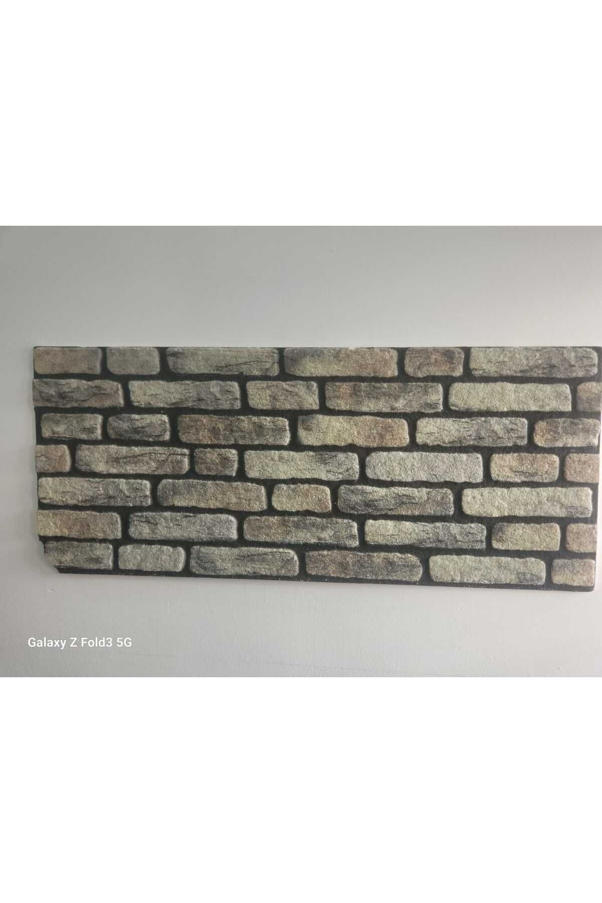 DİNAMİK 3d Duvar Paneli Tuğla Desen Strafor Köpük Duvar Kaplama 120x50 cm