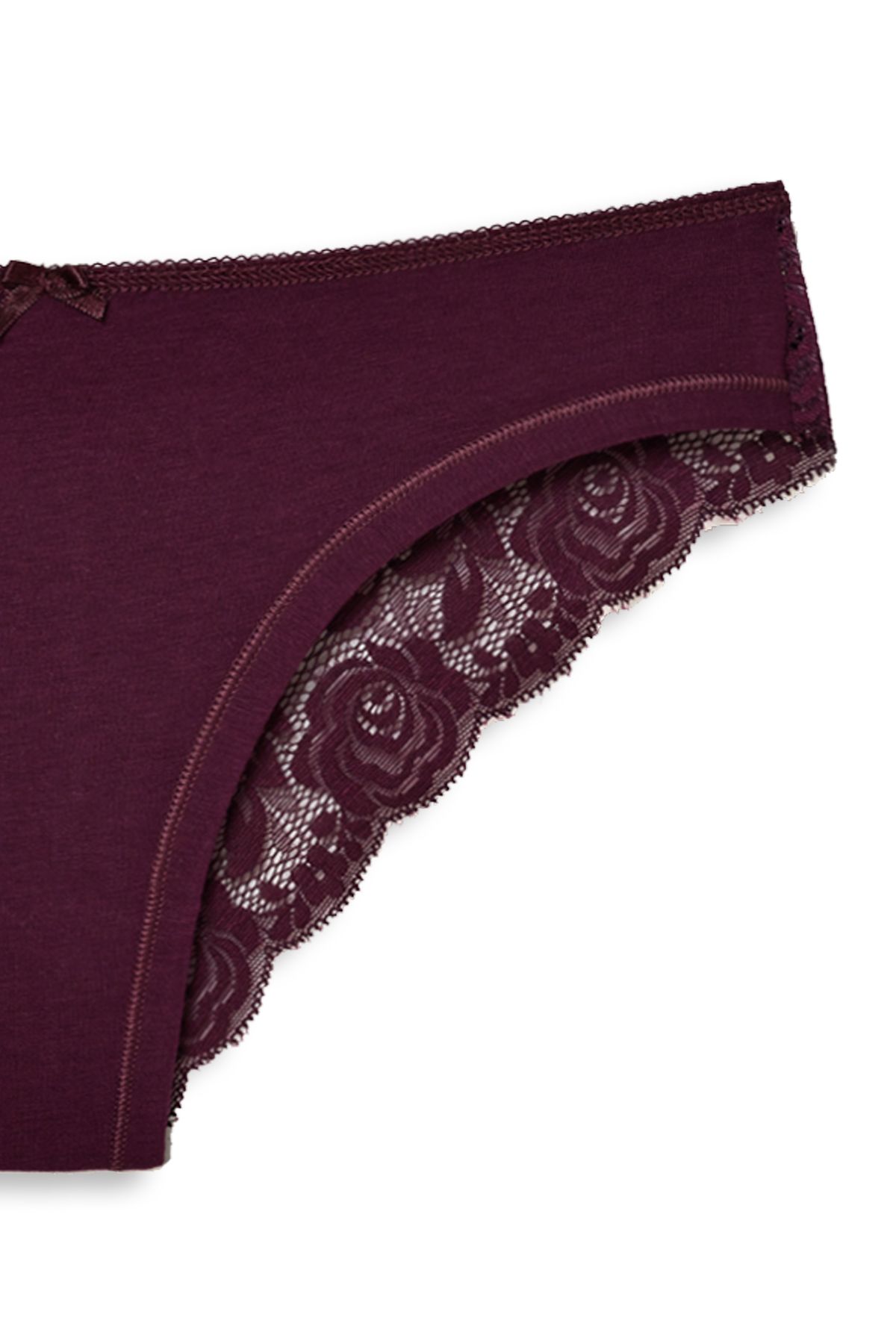 HNX-2 Pack Cotton Back Lace Women's Panties 6