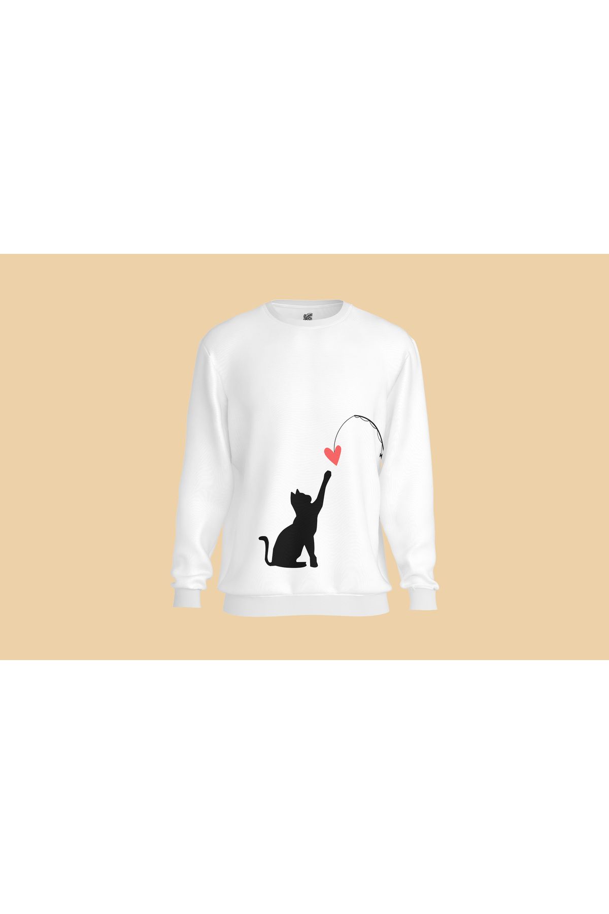 TASARIMATİK Sevginin Patisi Sweatshirt