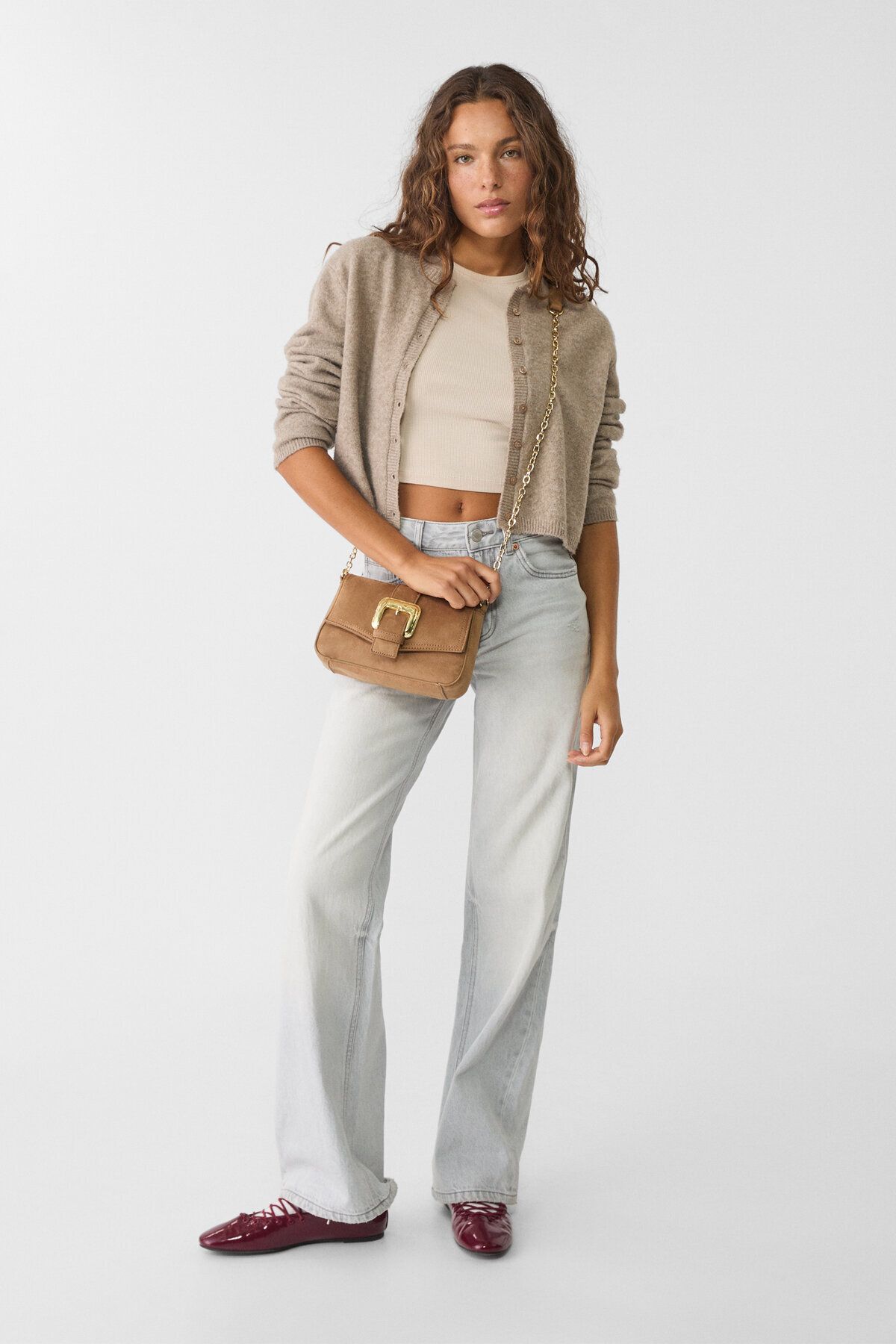 کیف کمر کراس‌برد با طراحی جذاب و توکای قابل تنظیم Stradivarius