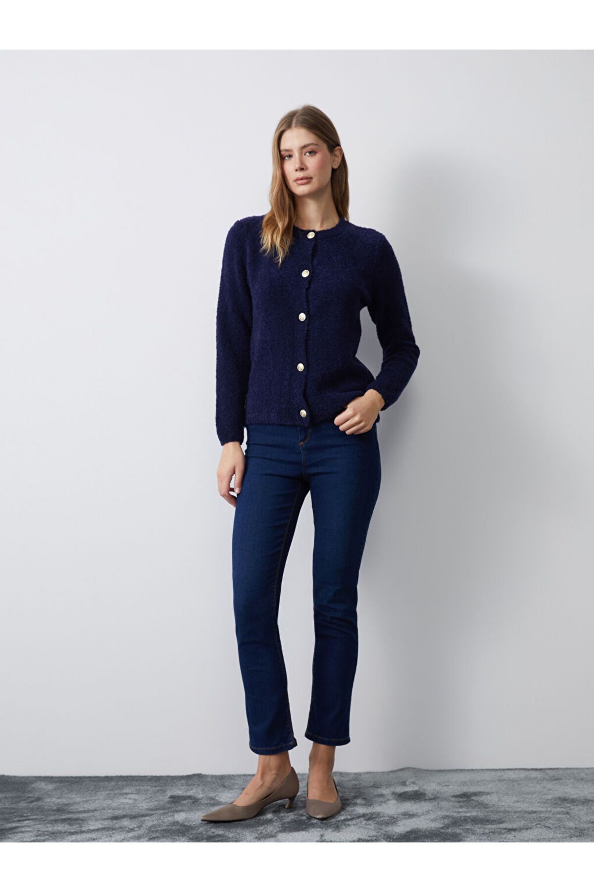 LC Waikiki Yeni Sezon Straight Fit Kadin Jean Pantolon - S5BY11Z8
